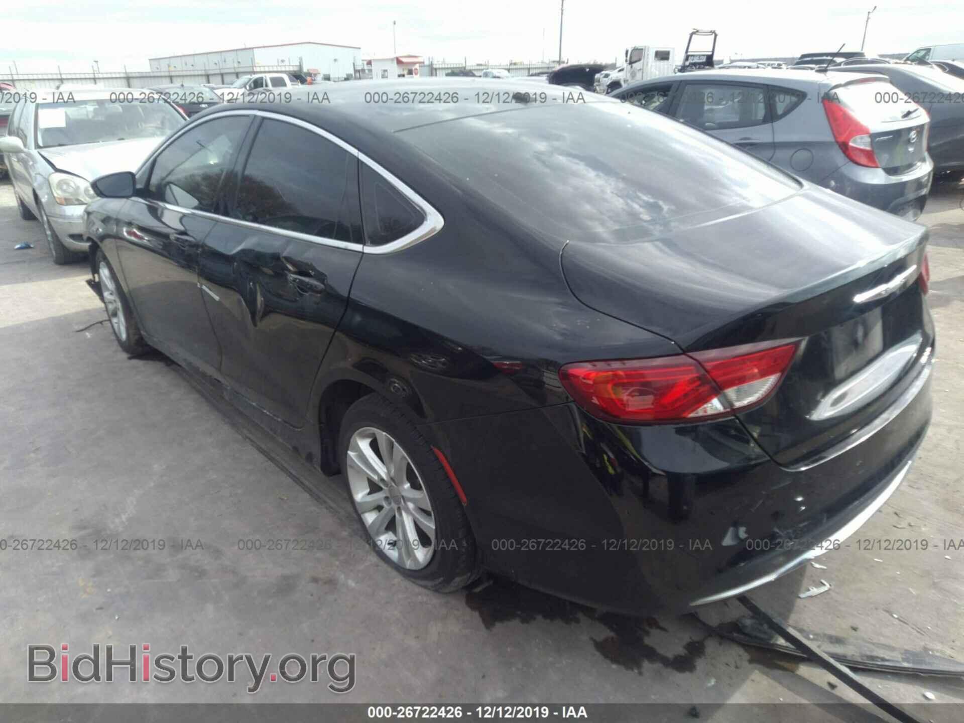 2015 CHRYSLER 200 - VIN: 1C3CCCAB2FN758203 - Фото 3