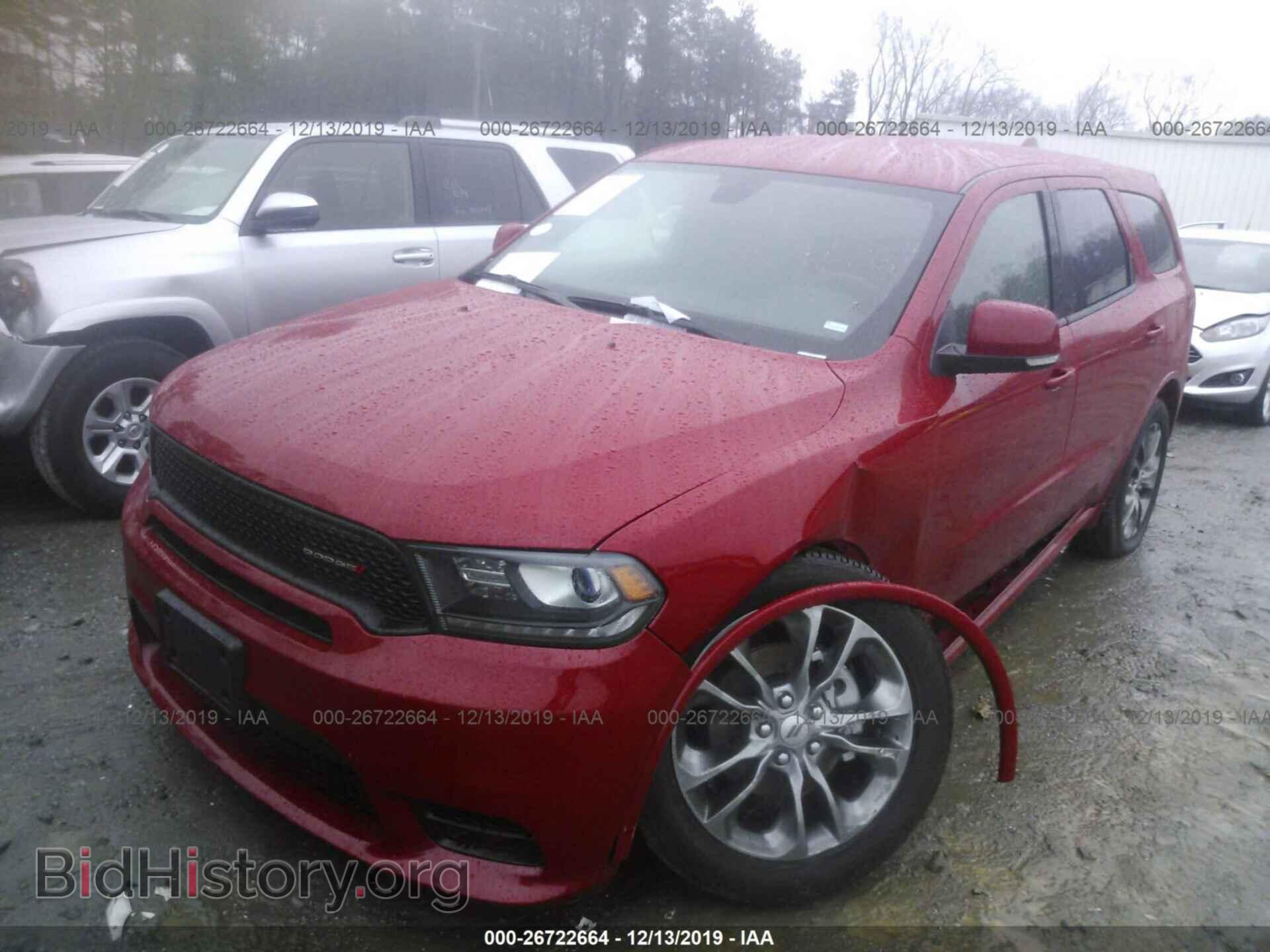 2019 DODGE DURANGO - VIN: 1C4RDJDG5KC780426 - Фото 2