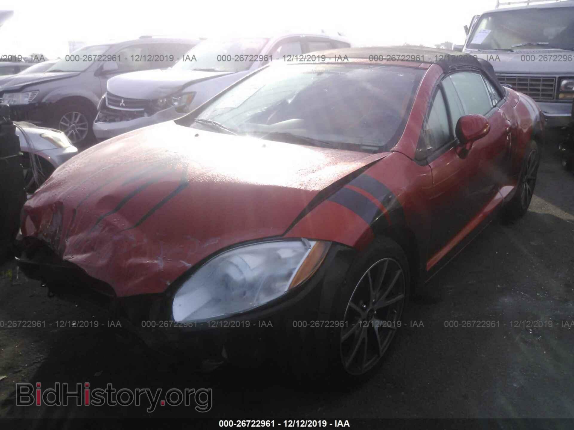 2011 Mitsubishi Eclipse - VIN: 4A37L5EF7BE001424 - Фото 2