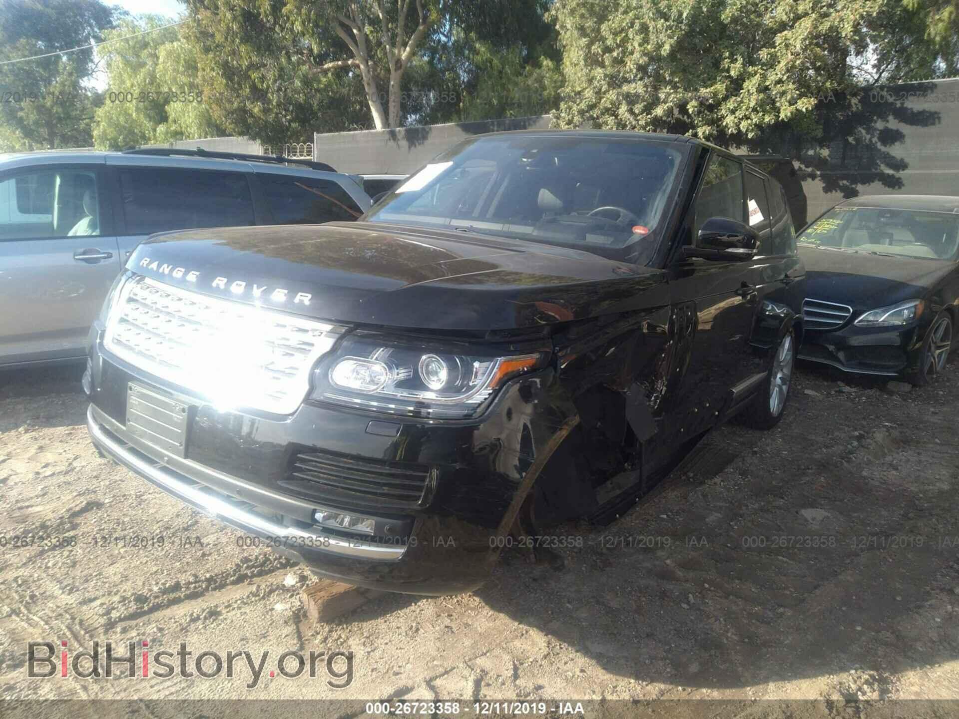 2016 LAND ROVER RANGE ROVER - VIN: SALGS2EF9GA293573 - Фото 2