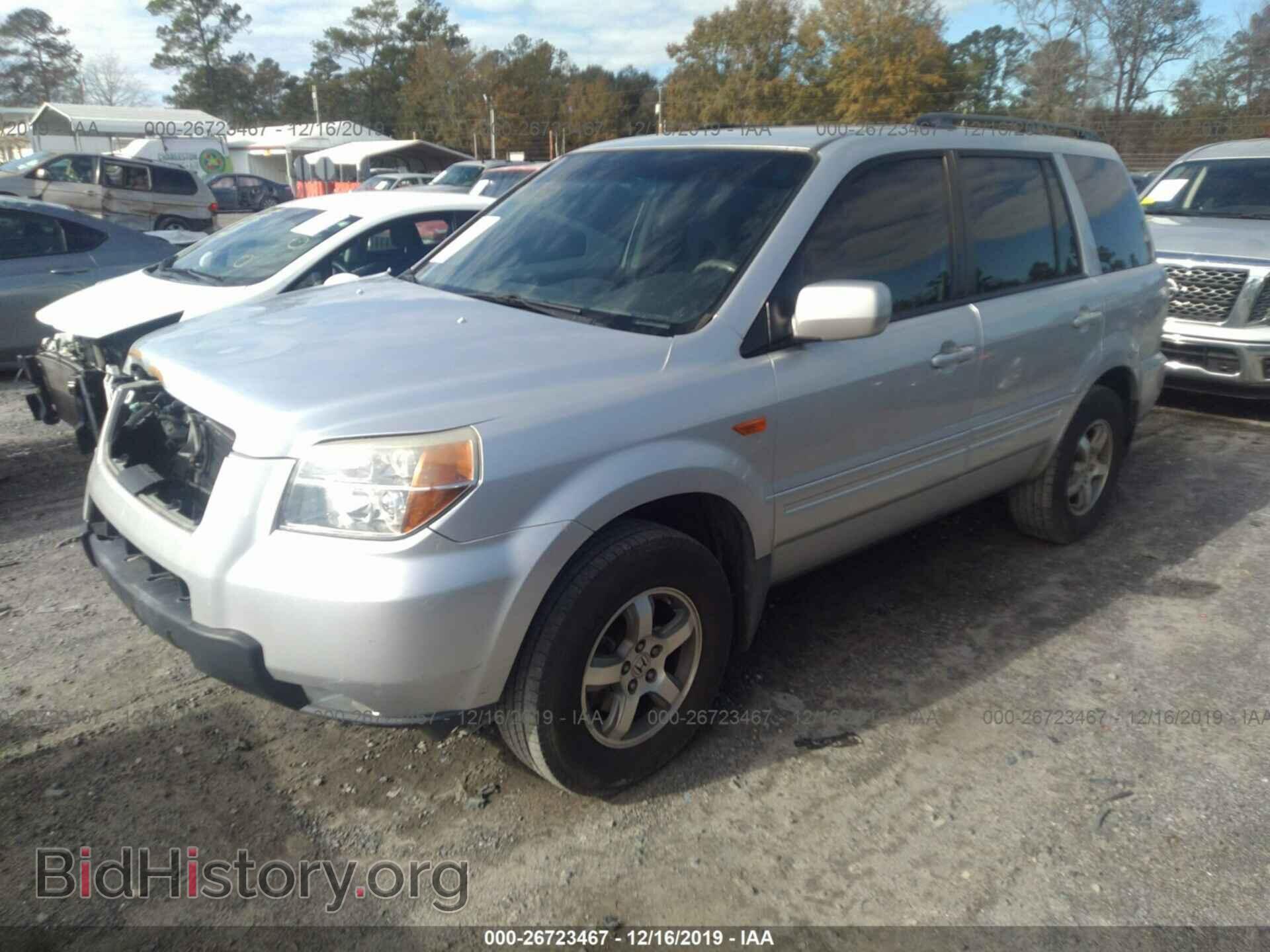 2006 Honda Pilot - VIN: 5FNYF28426B003691 - Фото 2