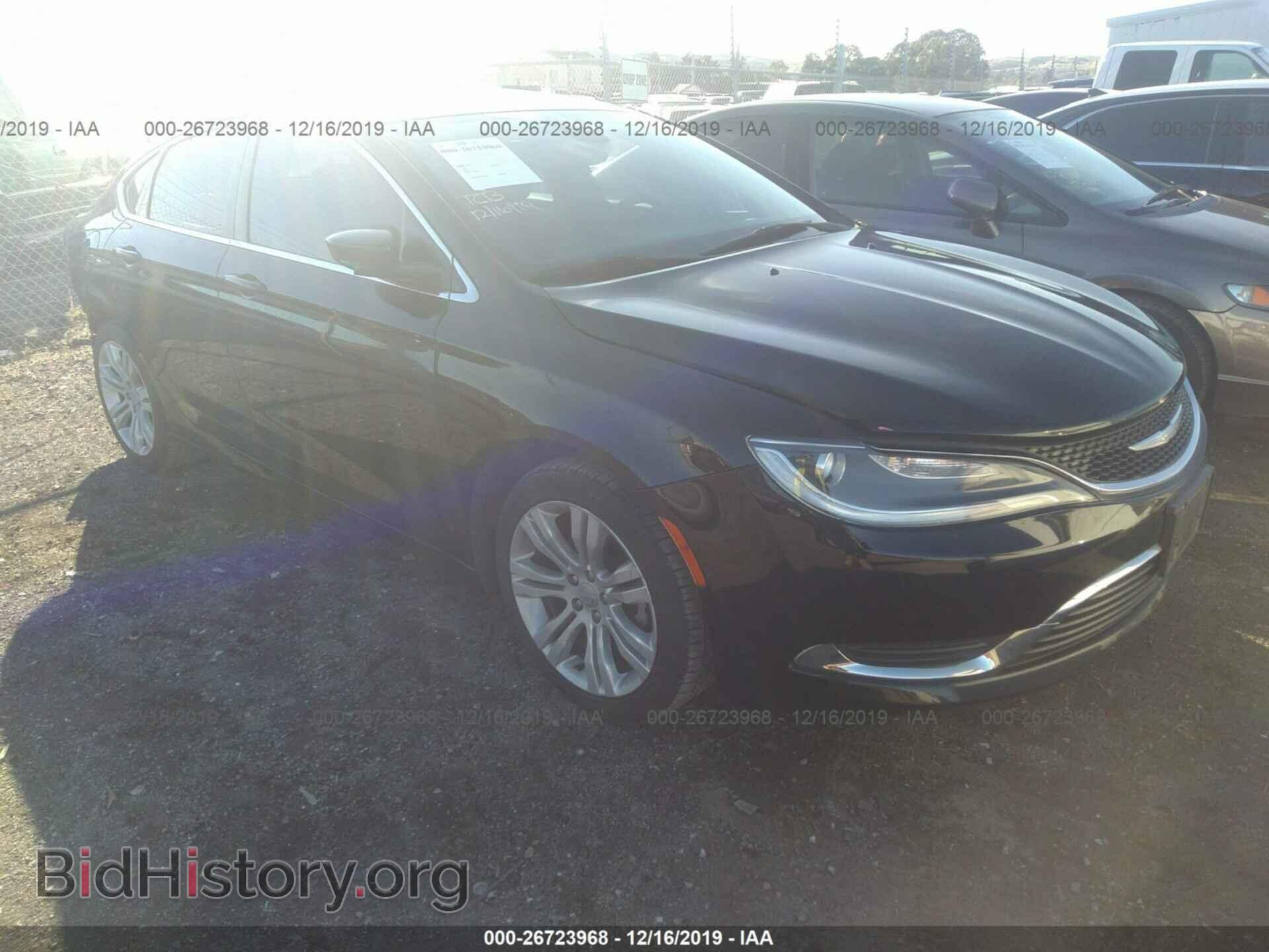 Photo 1C3CCCAB4FN676294 - CHRYSLER 200 2015