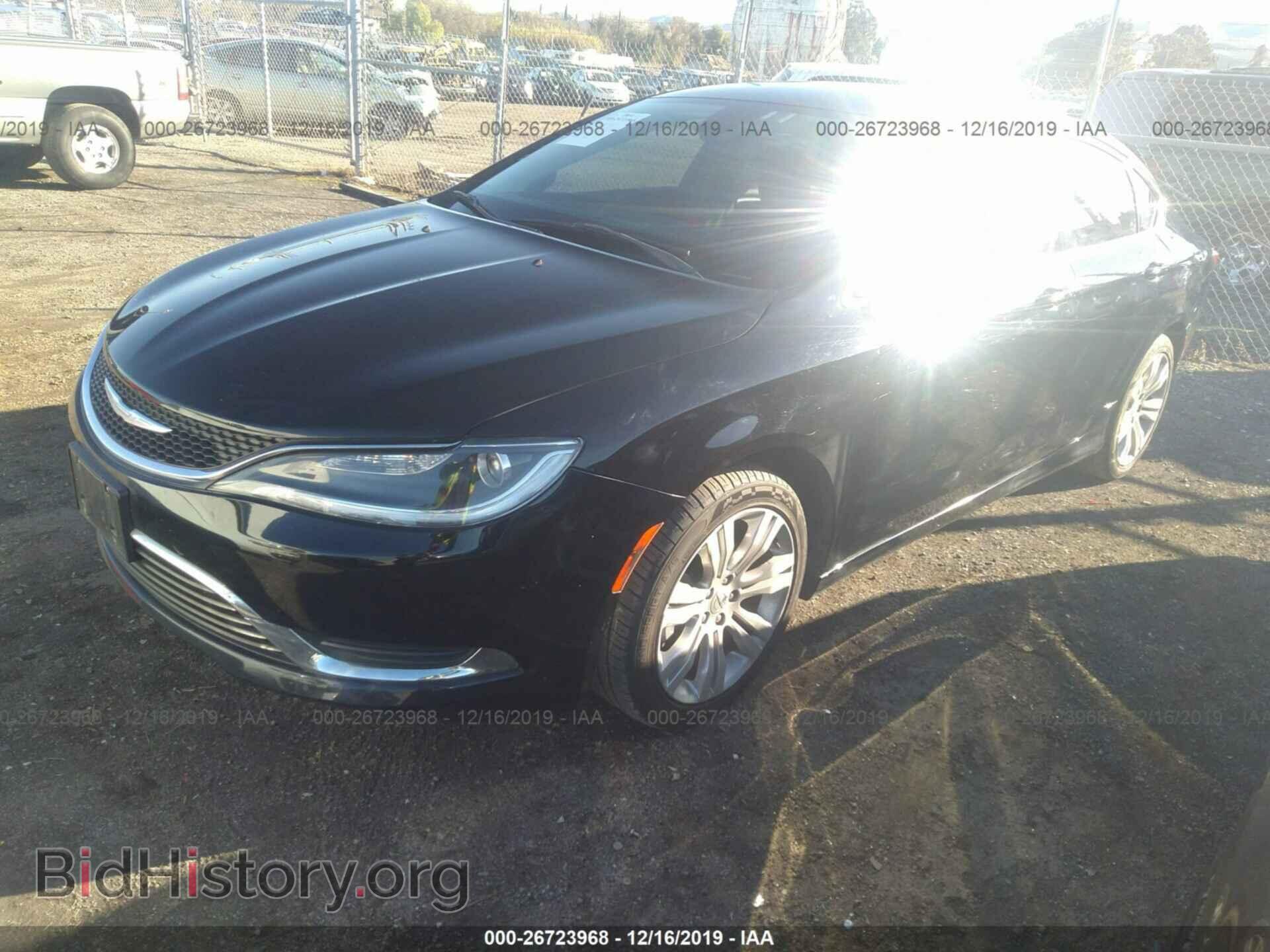 2015 CHRYSLER 200 - VIN: 1C3CCCAB4FN676294 - Фото 2