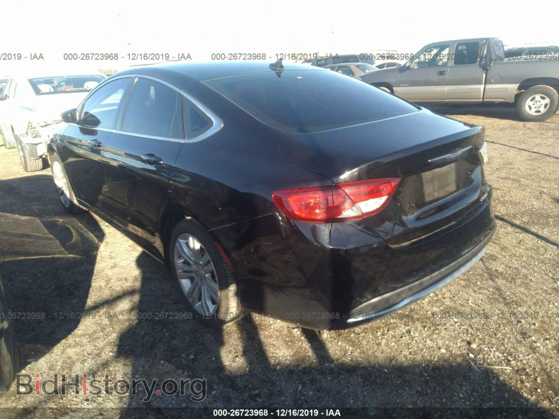 2015 CHRYSLER 200 - VIN: 1C3CCCAB4FN676294 - Фото 3