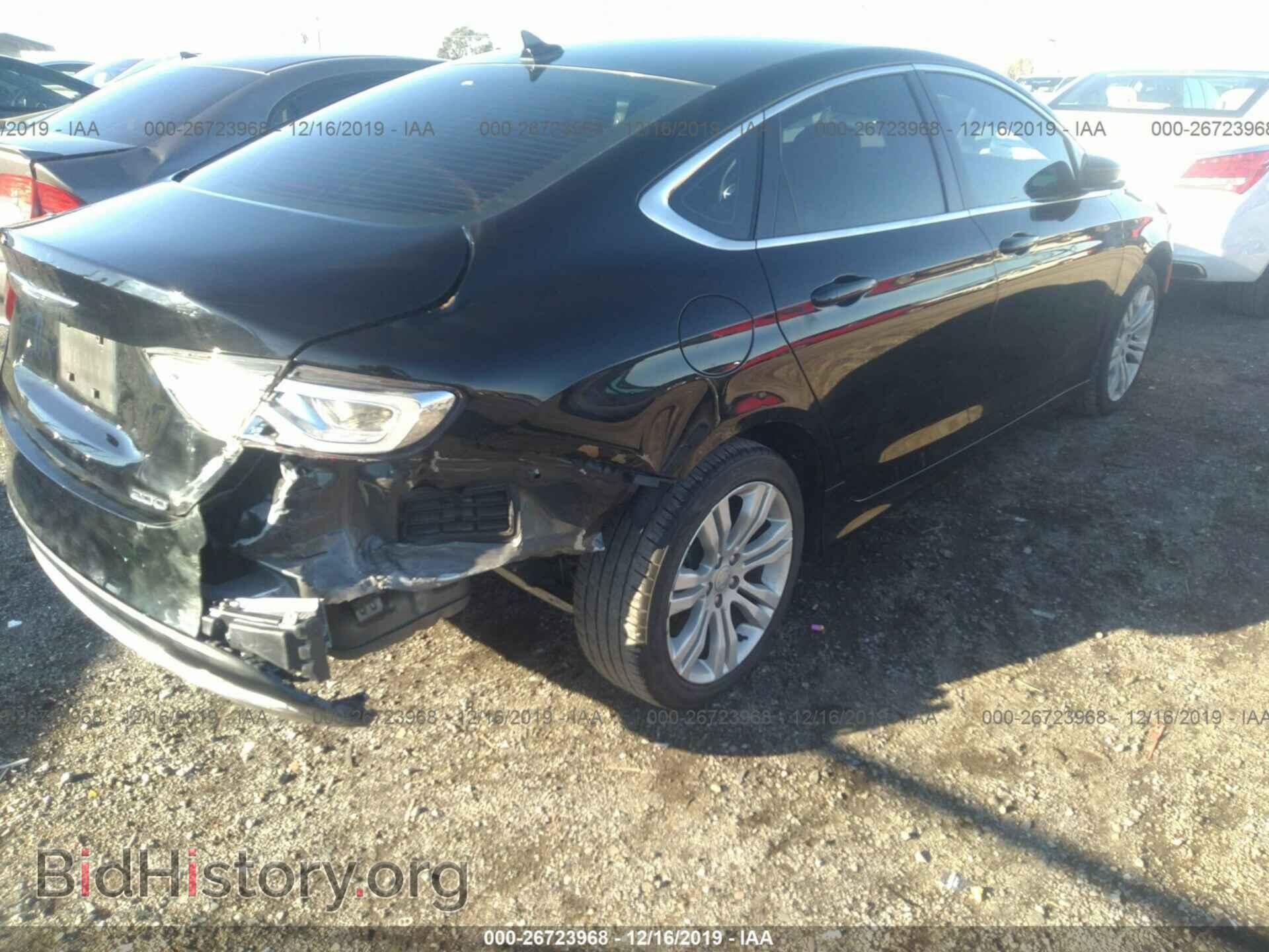 2015 CHRYSLER 200 - VIN: 1C3CCCAB4FN676294 - Фото 4