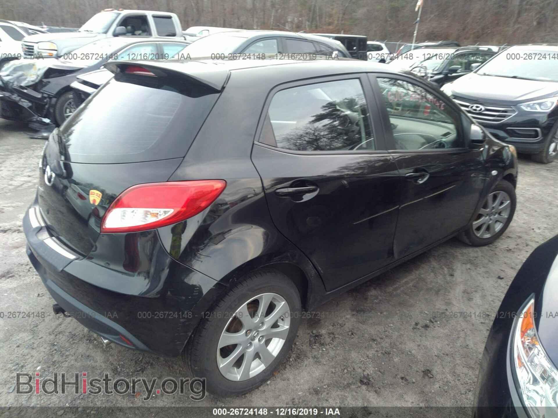 2012 MAZDA MAZDA2 - VIN: JM1DE1LZ2C0137027 - Фото 4