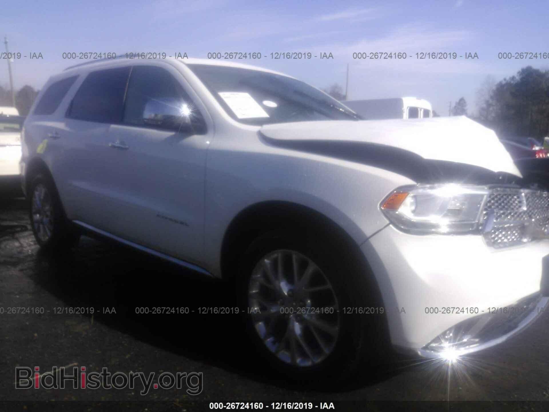 Фотография 1C4RDHEGXFC120038 - DODGE DURANGO 2015