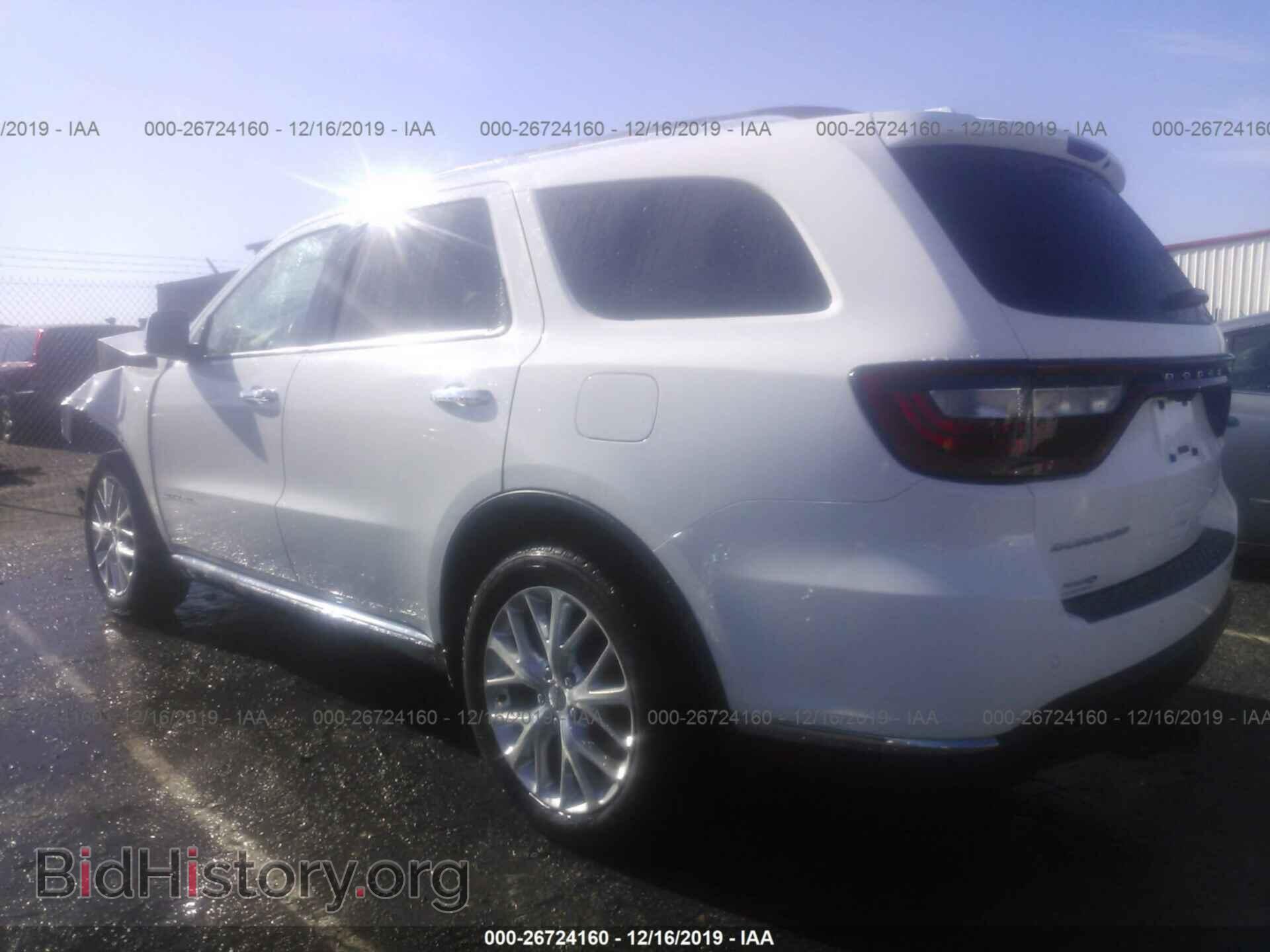 2015 DODGE DURANGO - VIN: 1C4RDHEGXFC120038 - Фото 3