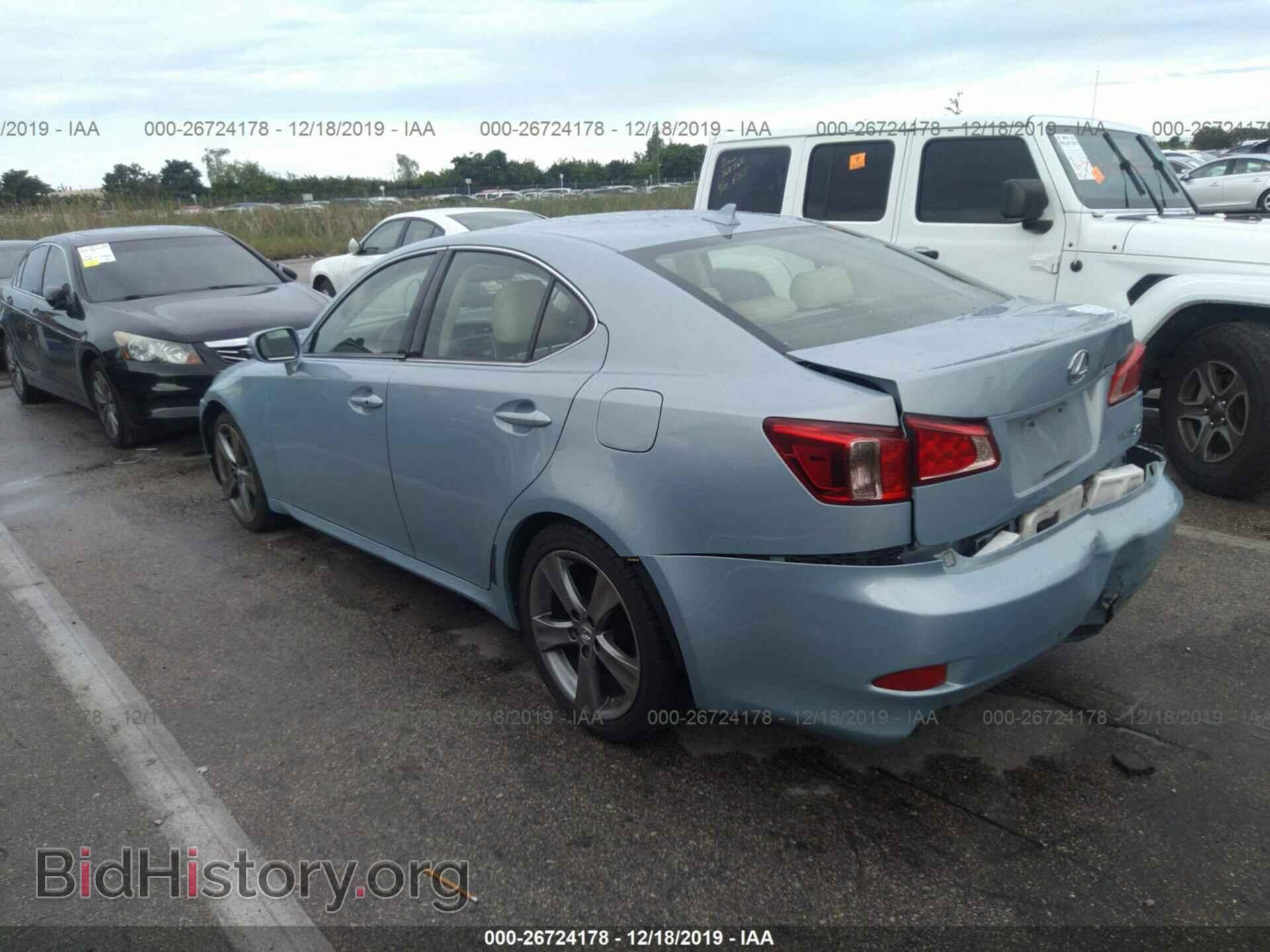 2012 LEXUS IS - VIN: JTHBF5C22C5168052 - Фото 3