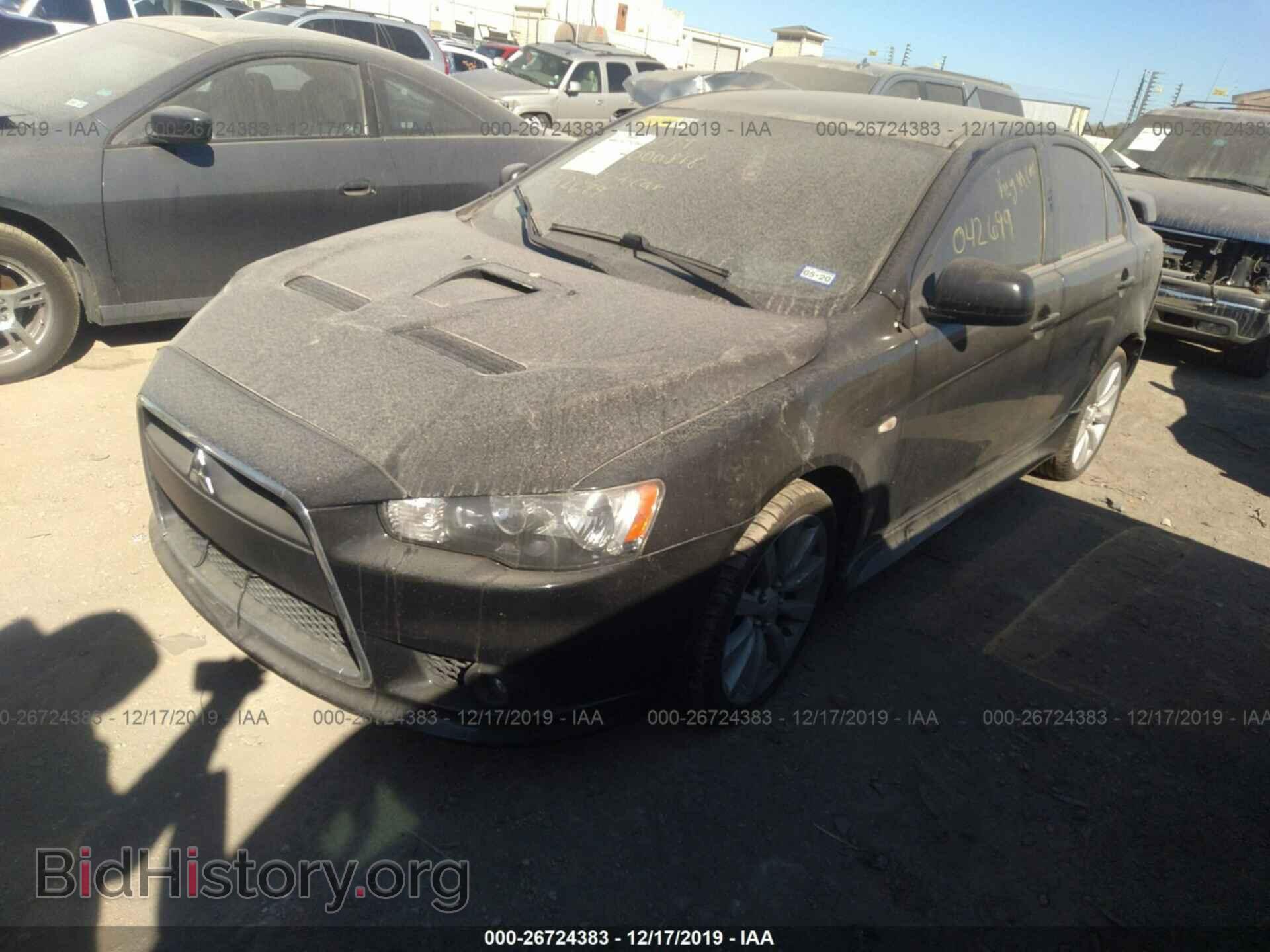 2011 Mitsubishi Lancer - VIN: JA32V6FVXBU042699 - Фото 2
