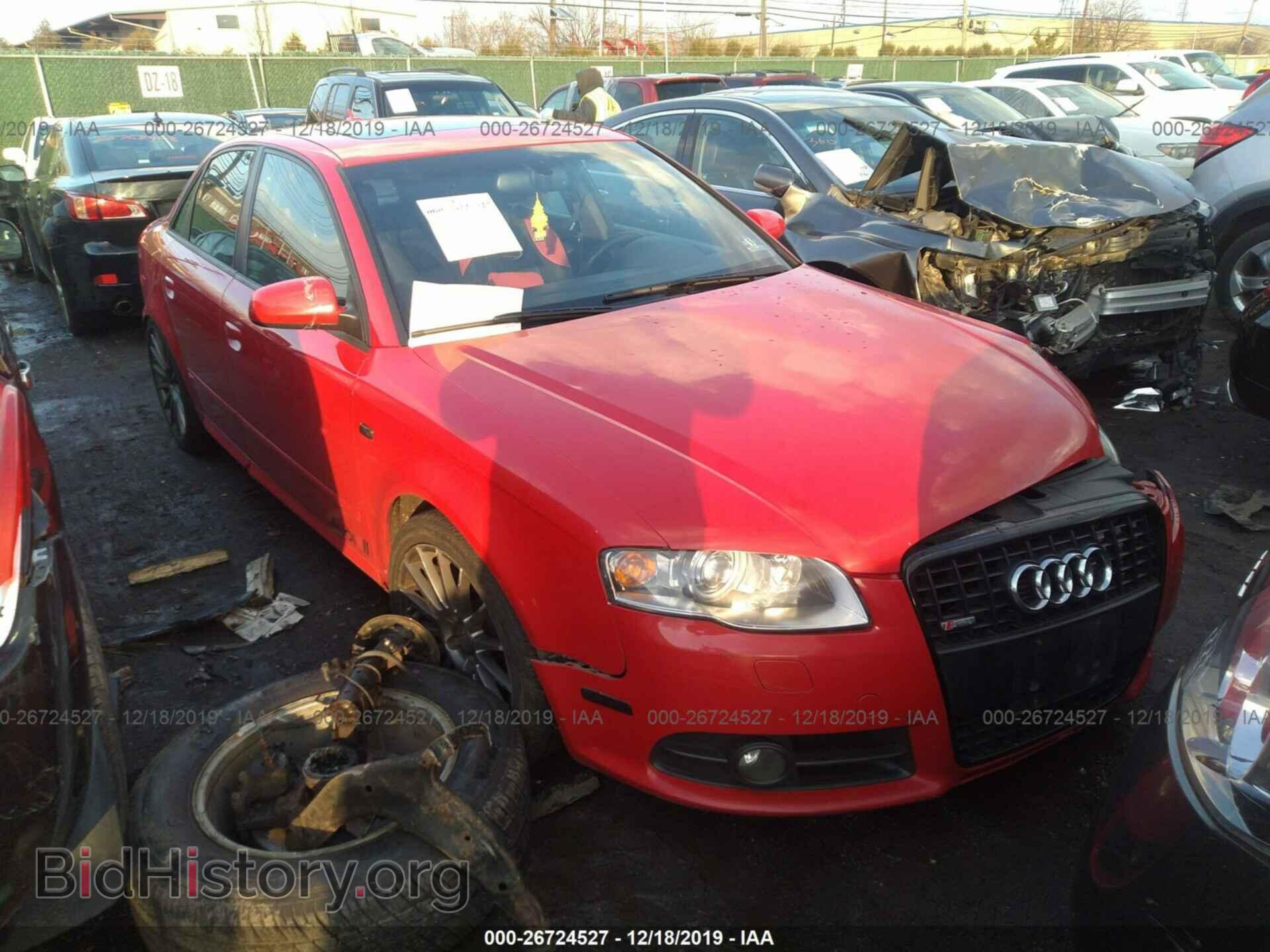 Photo WAUEH98EX8A101391 - AUDI A4 2008
