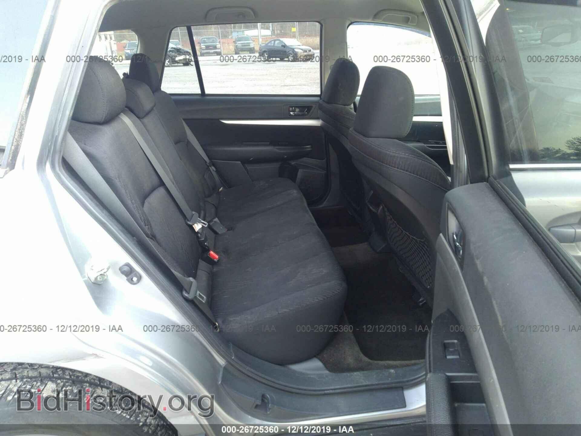 2011 SUBARU OUTBACK - VIN: 4S4BRBCC8B3413653 - Фото 8