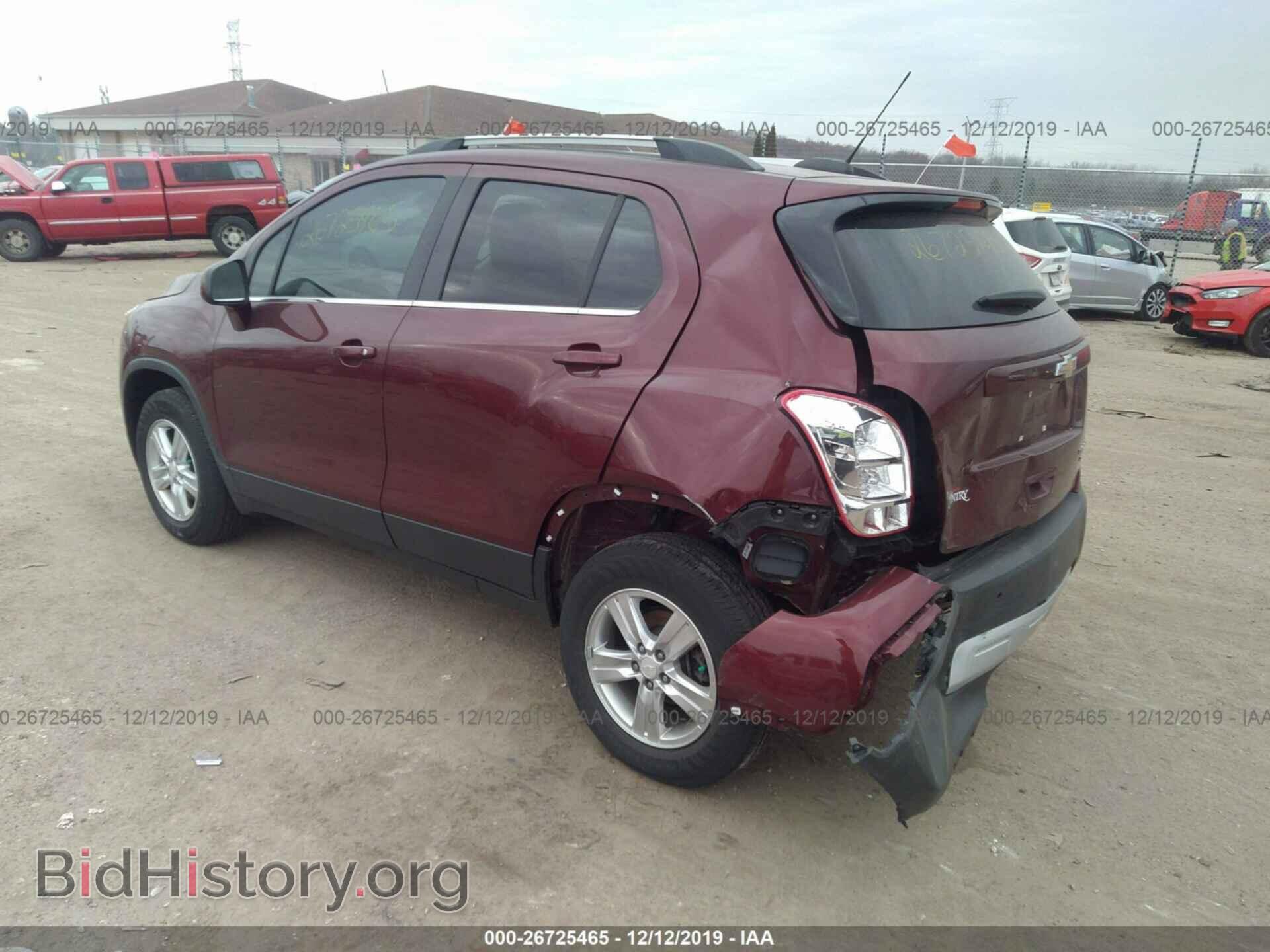 2016 CHEVROLET TRAX - VIN: 3GNCJPSB9GL273878 - Фото 3