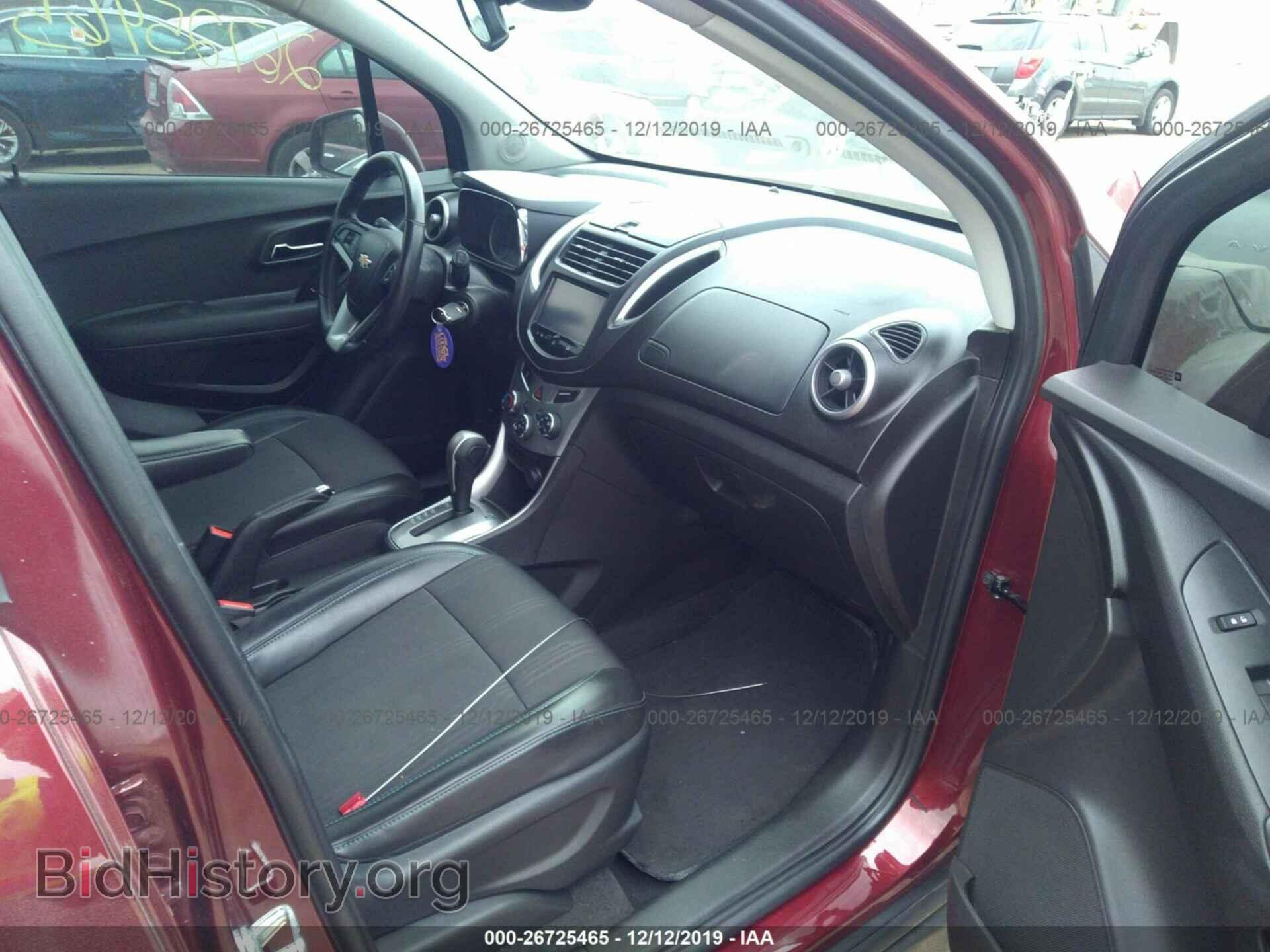 2016 CHEVROLET TRAX - VIN: 3GNCJPSB9GL273878 - Фото 5