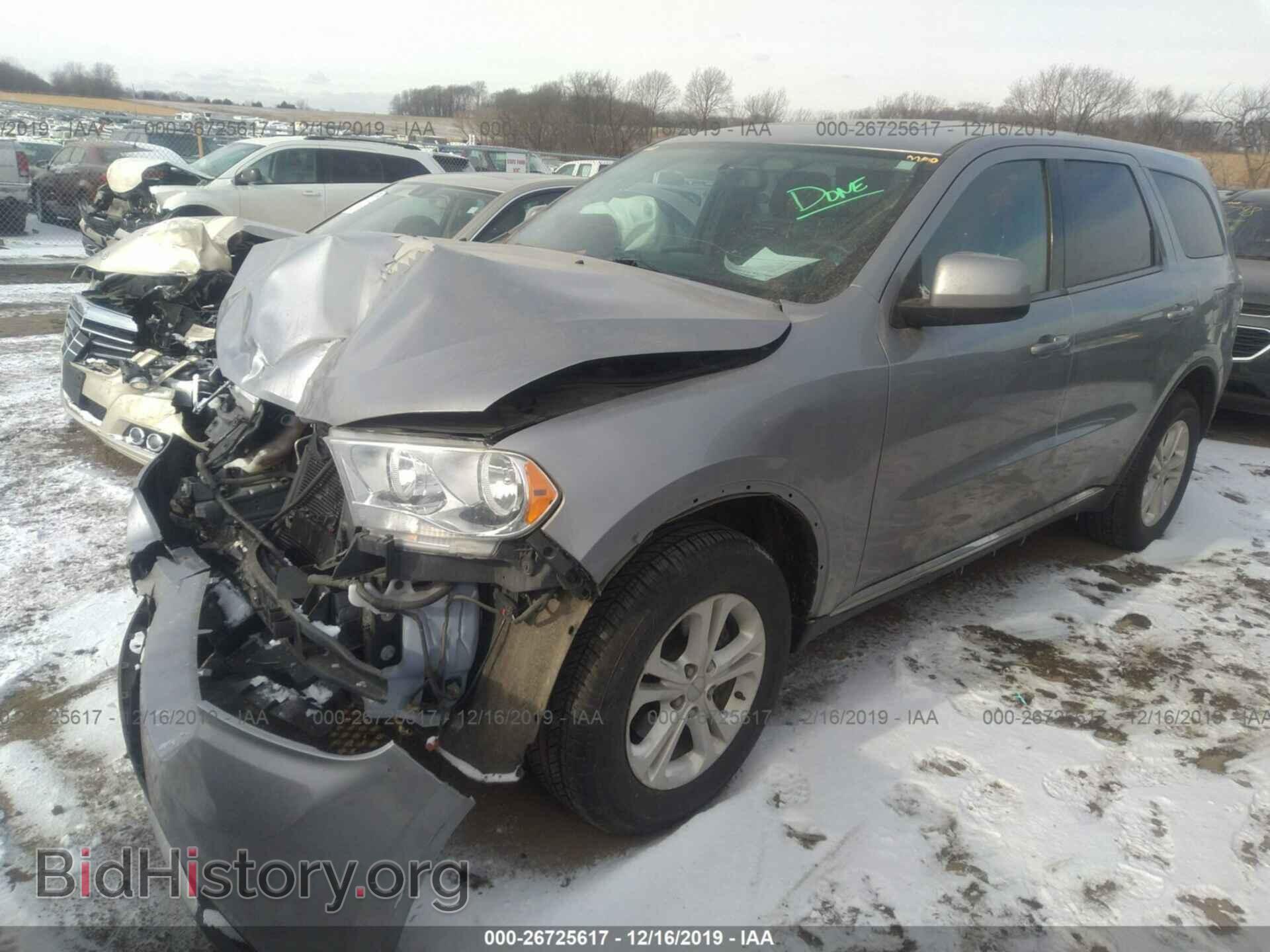 2013 DODGE DURANGO - VIN: 1C4RDJAG9DC693815 - Фото 2