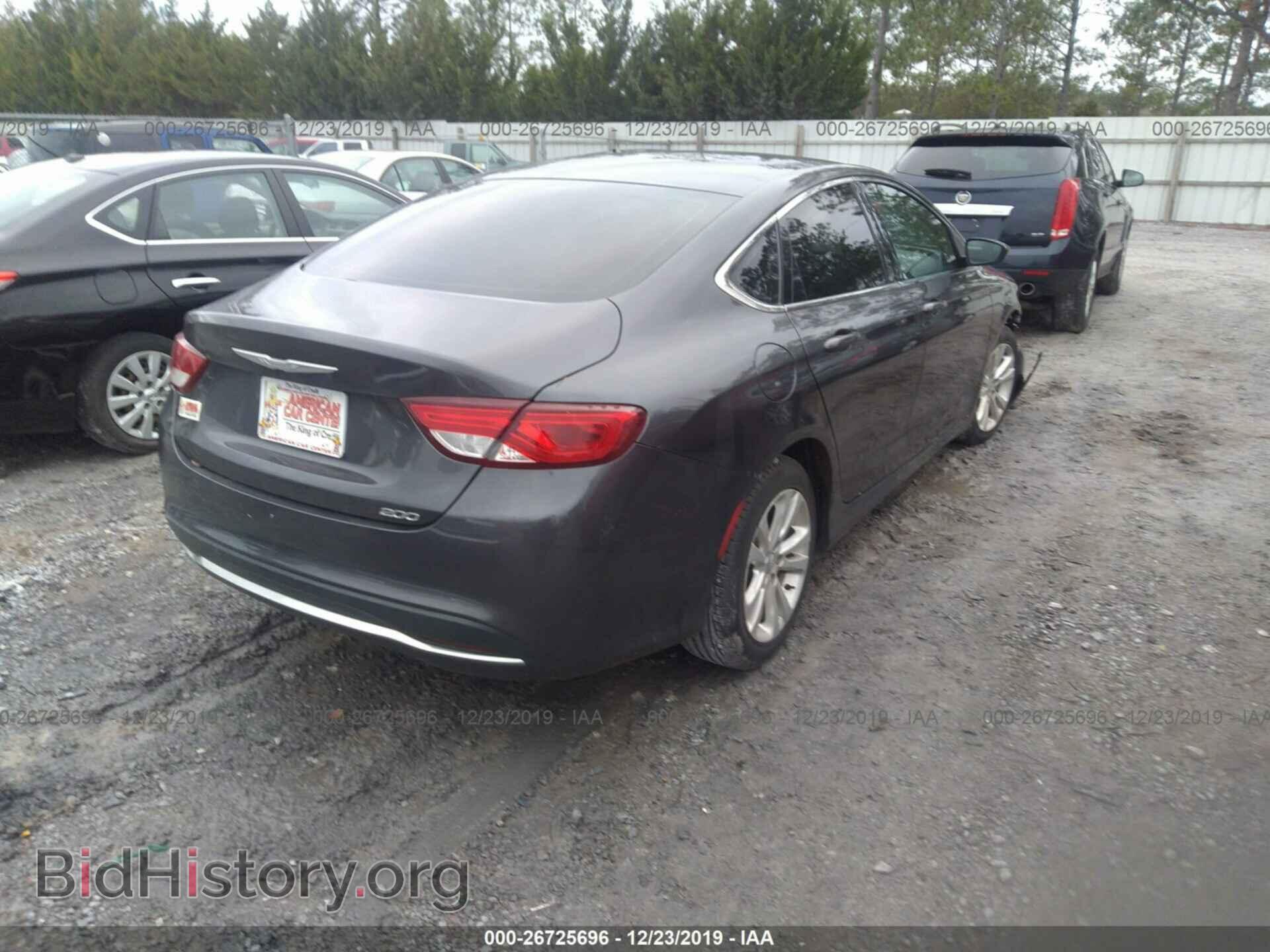 2015 CHRYSLER 200 - VIN: 1C3CCCAB1FN529186 - Photo 4