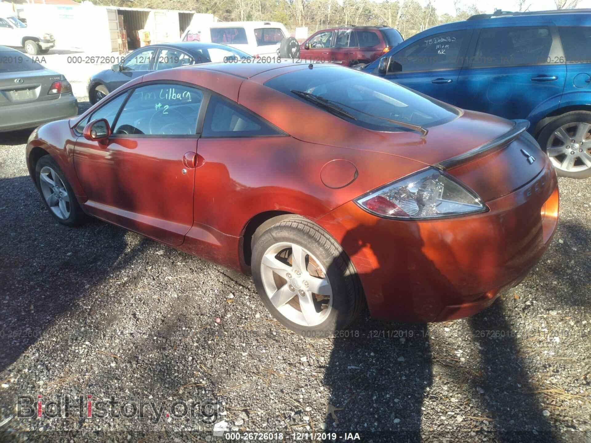 2006 MITSUBISHI ECLIPSE - VIN: 4A3AK24F56E049731 - Фото 3