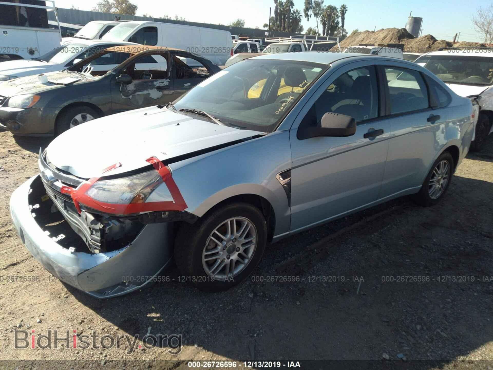 2008 FORD FOCUS - VIN: 1FAHP35N68W224182 - Фото 2