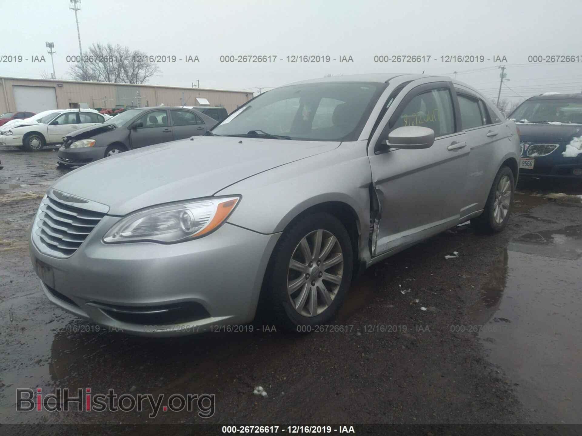 2012 CHRYSLER 200 - VIN: 1C3CCBBB7CN189644 - Фото 2