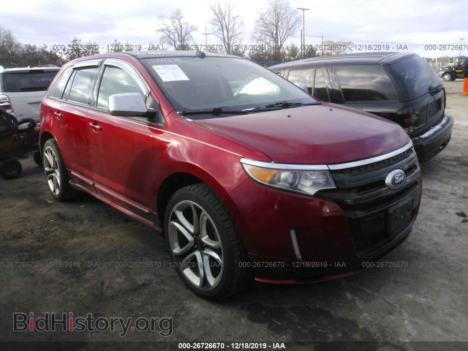 Фотография 2FMDK4AK3BBA40072 - FORD EDGE 2011