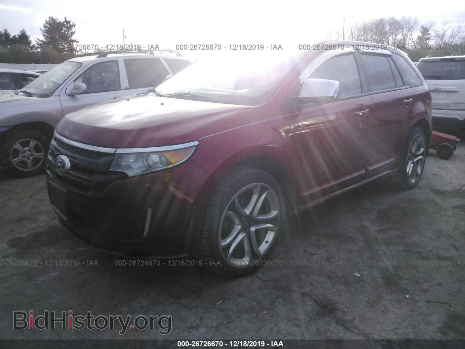 2011 FORD EDGE - VIN: 2FMDK4AK3BBA40072 - Фото 2