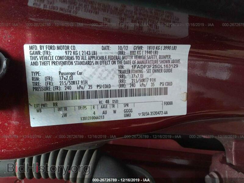 2013 Ford FOCUS (VIN 1FADP3F25DL163129) — photo 9 of 11