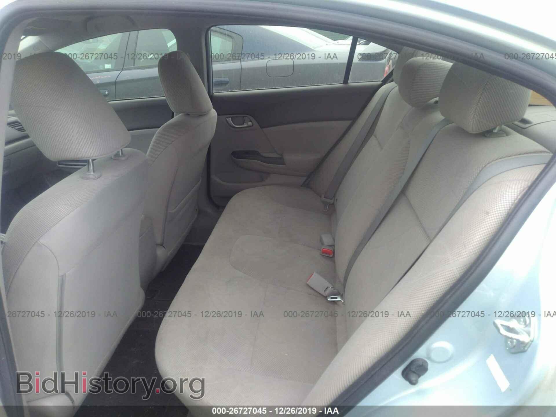 2012 HONDA CIVIC - VIN: JHMFB2F55CS001929 - Photo 8