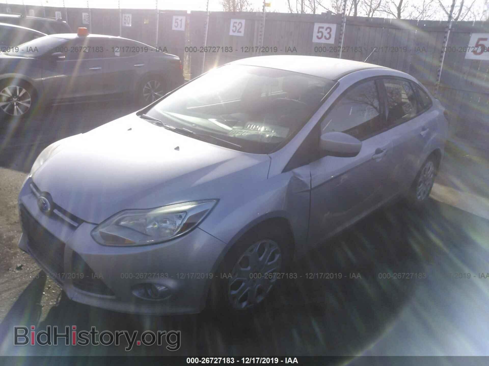 2012 FORD FOCUS - VIN: 1FAHP3F2XCL108837 - Фото 2