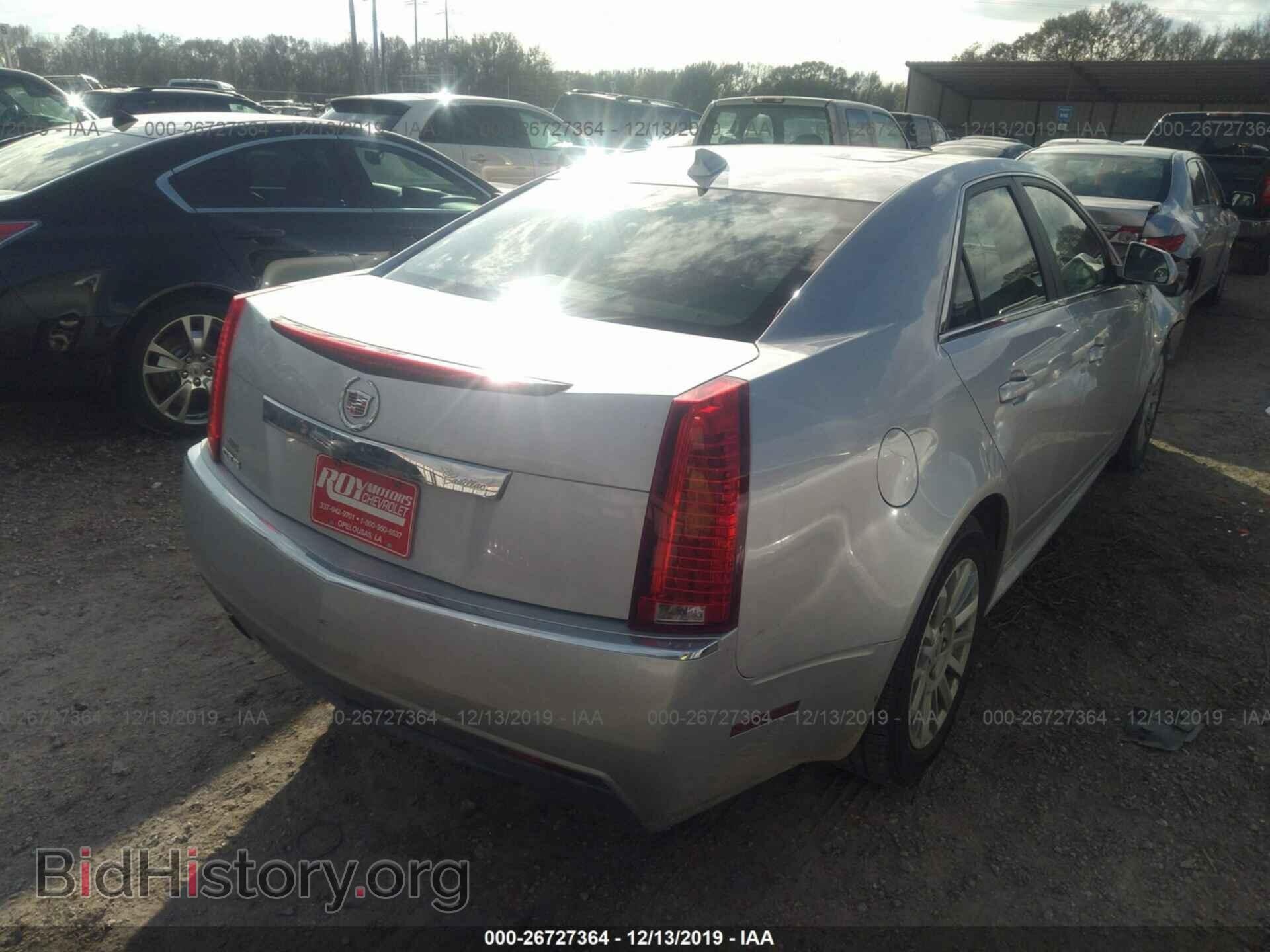 2011 CADILLAC CTS - VIN: 1G6DE5EY1B0139199 - Фото 4