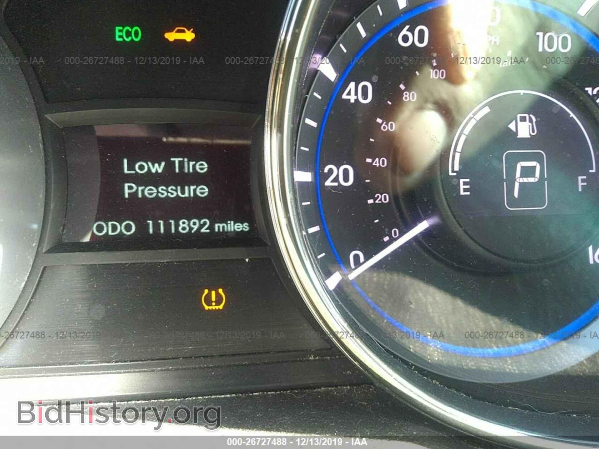 2012 HYUNDAI SONATA - VIN: 5NPEC4AB5CH429999 - Фото 7