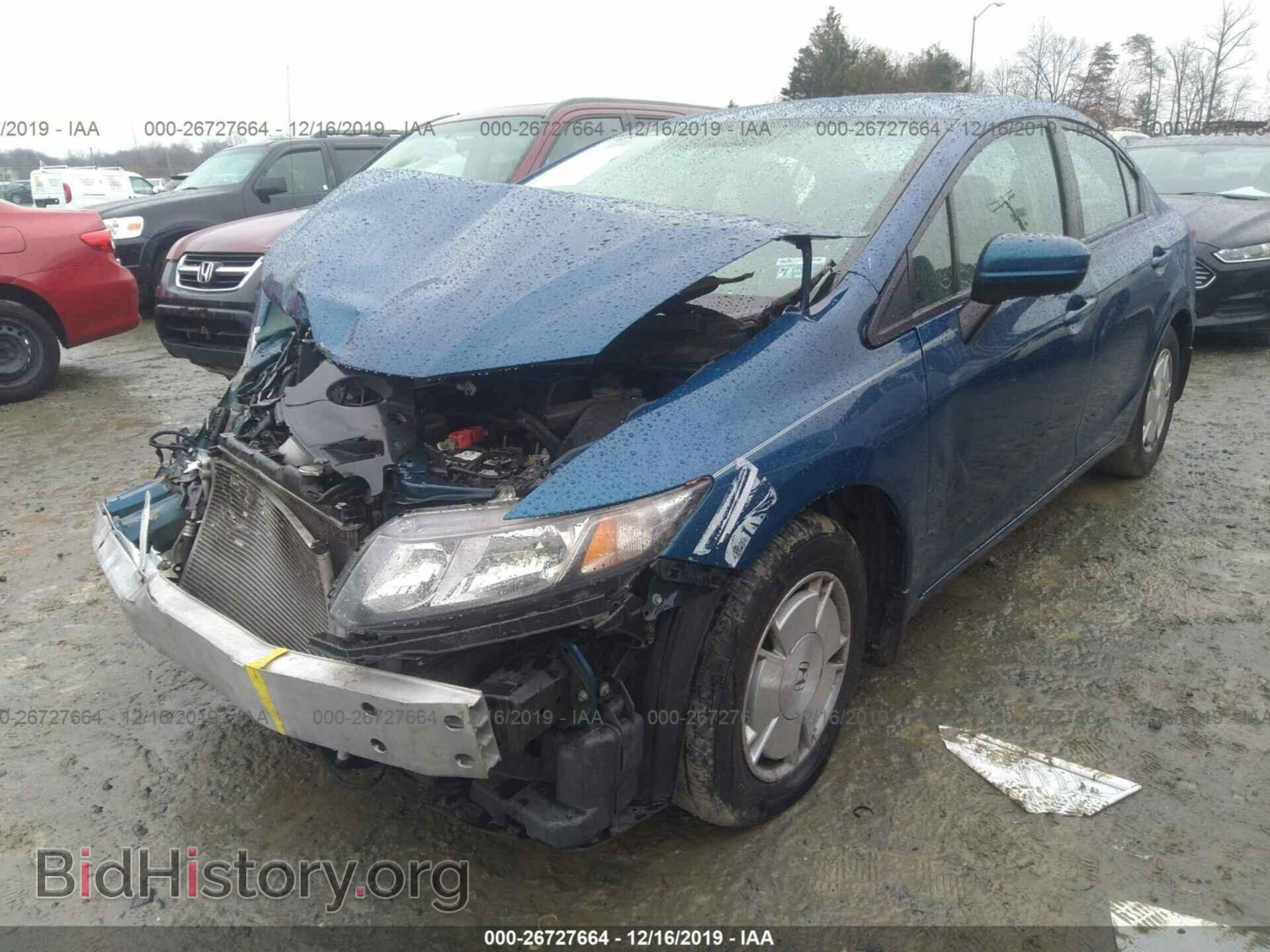 2014 HONDA CIVIC - VIN: 19XFB2F52EE224694 - Фото 2