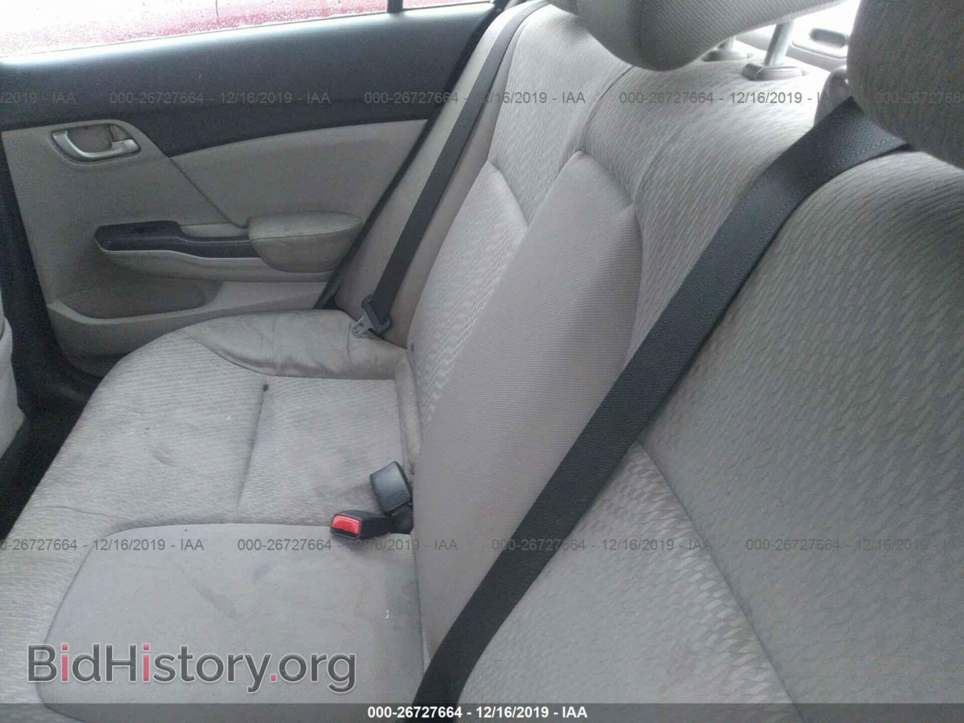 2014 HONDA CIVIC - VIN: 19XFB2F52EE224694 - Фото 8