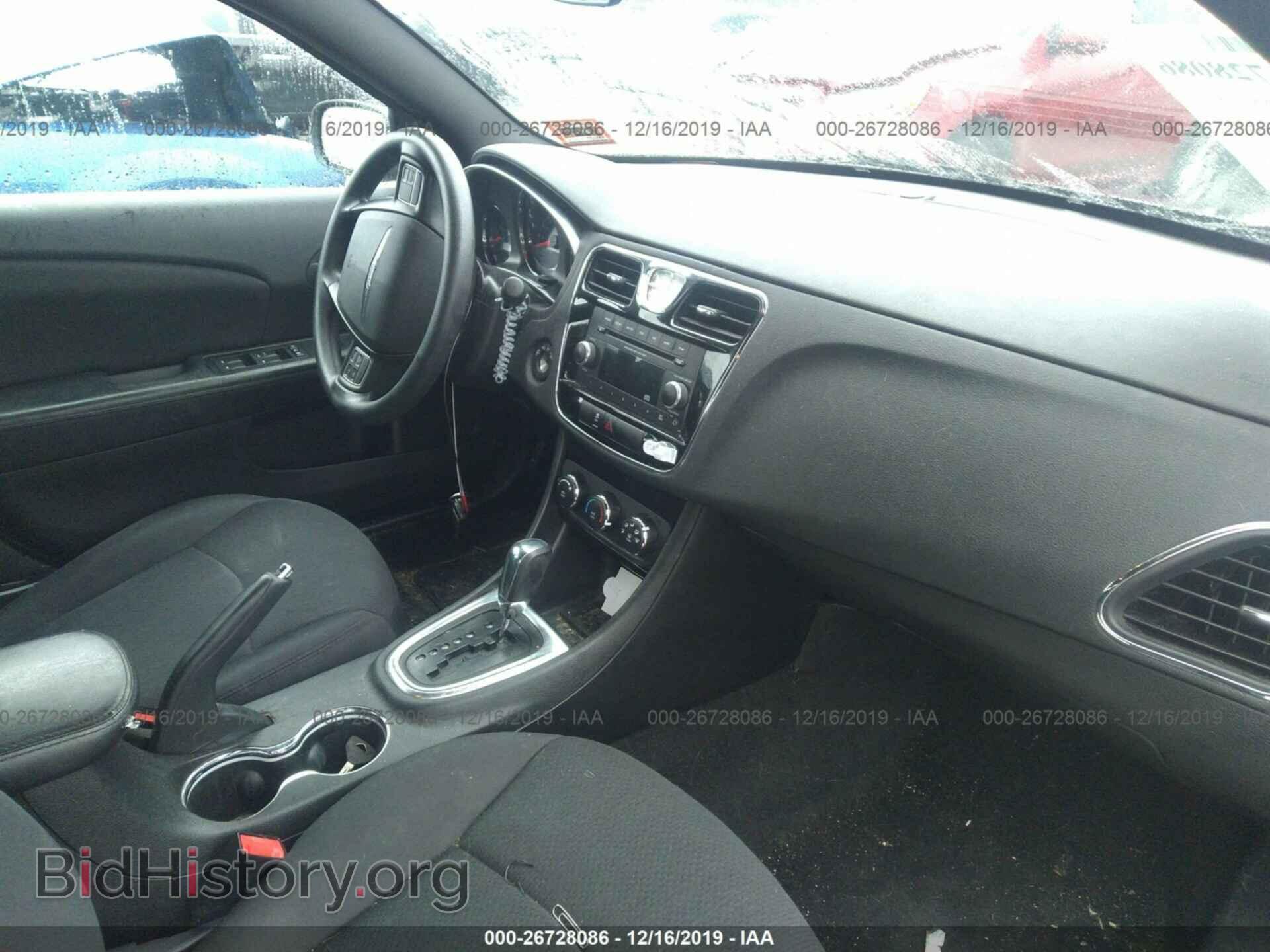 2013 CHRYSLER 200 - VIN: 1C3CCBAB5DN686016 - Фото 5
