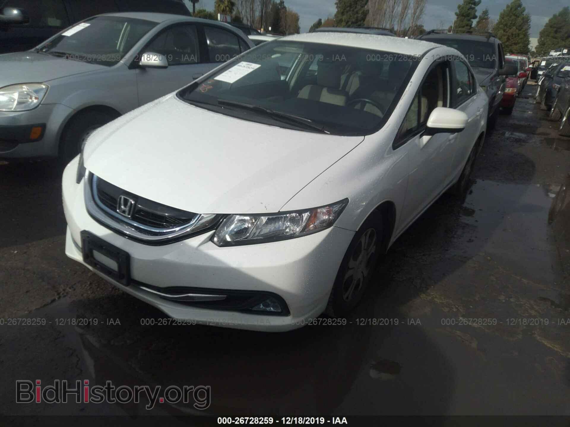 2014 HONDA CIVIC - VIN: 19XFB4F23EE200101 - Фото 2