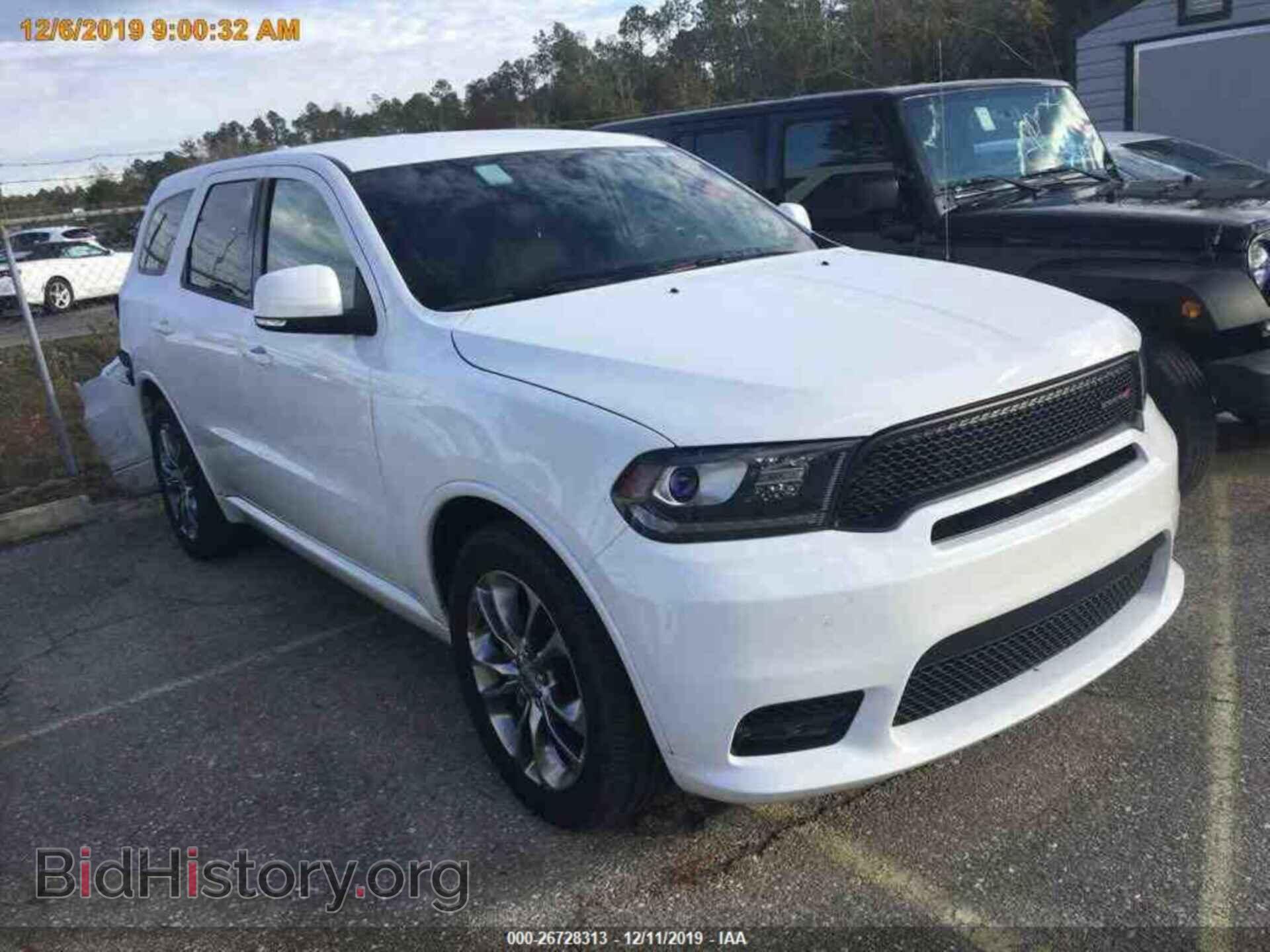 2019 DODGE DURANGO - VIN: 1C4RDHDG7KC645148 - Фото 4
