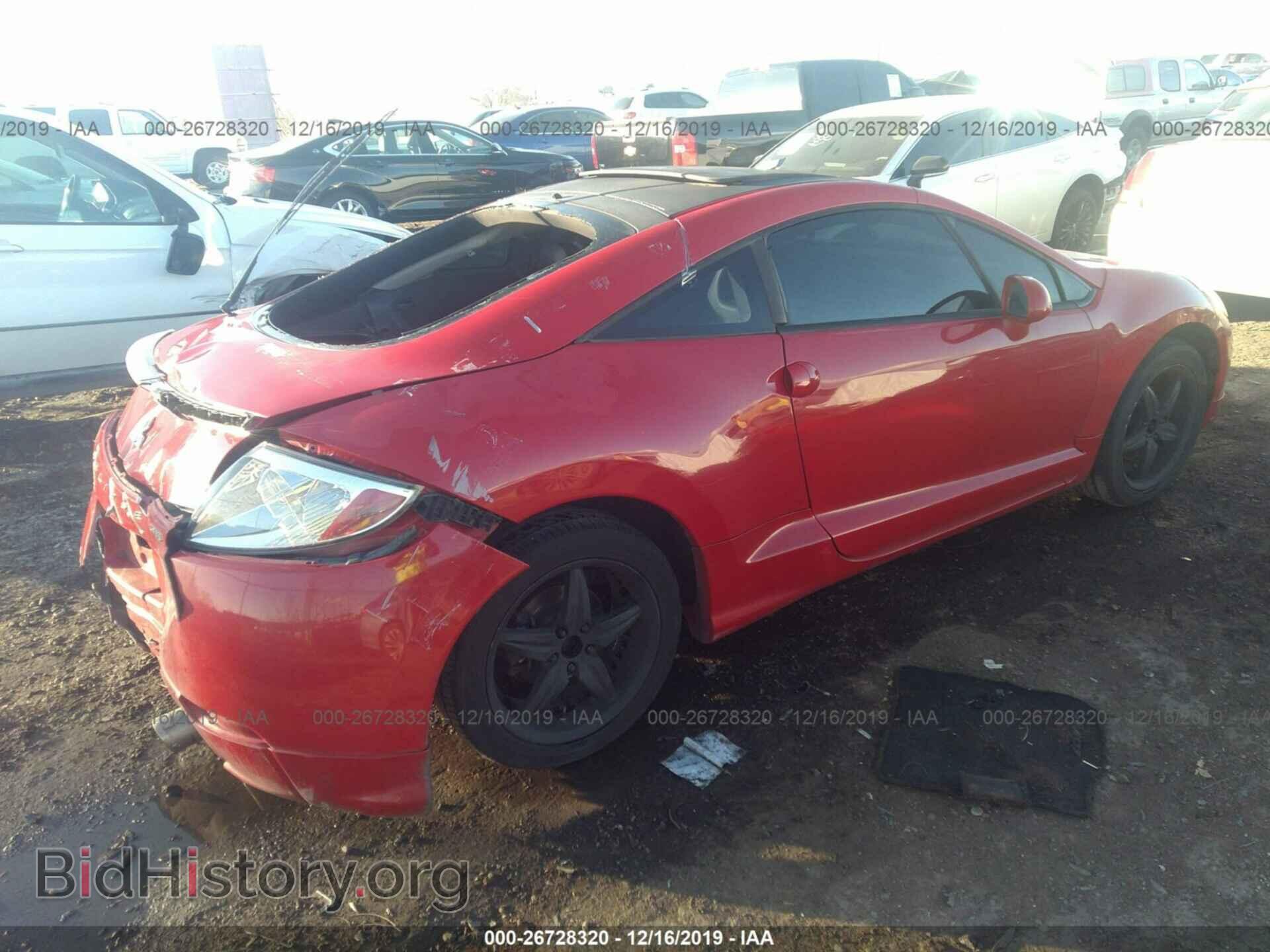 2006 Mitsubishi Eclipse - VIN: 4A3AK44T86E037154 - Фото 4
