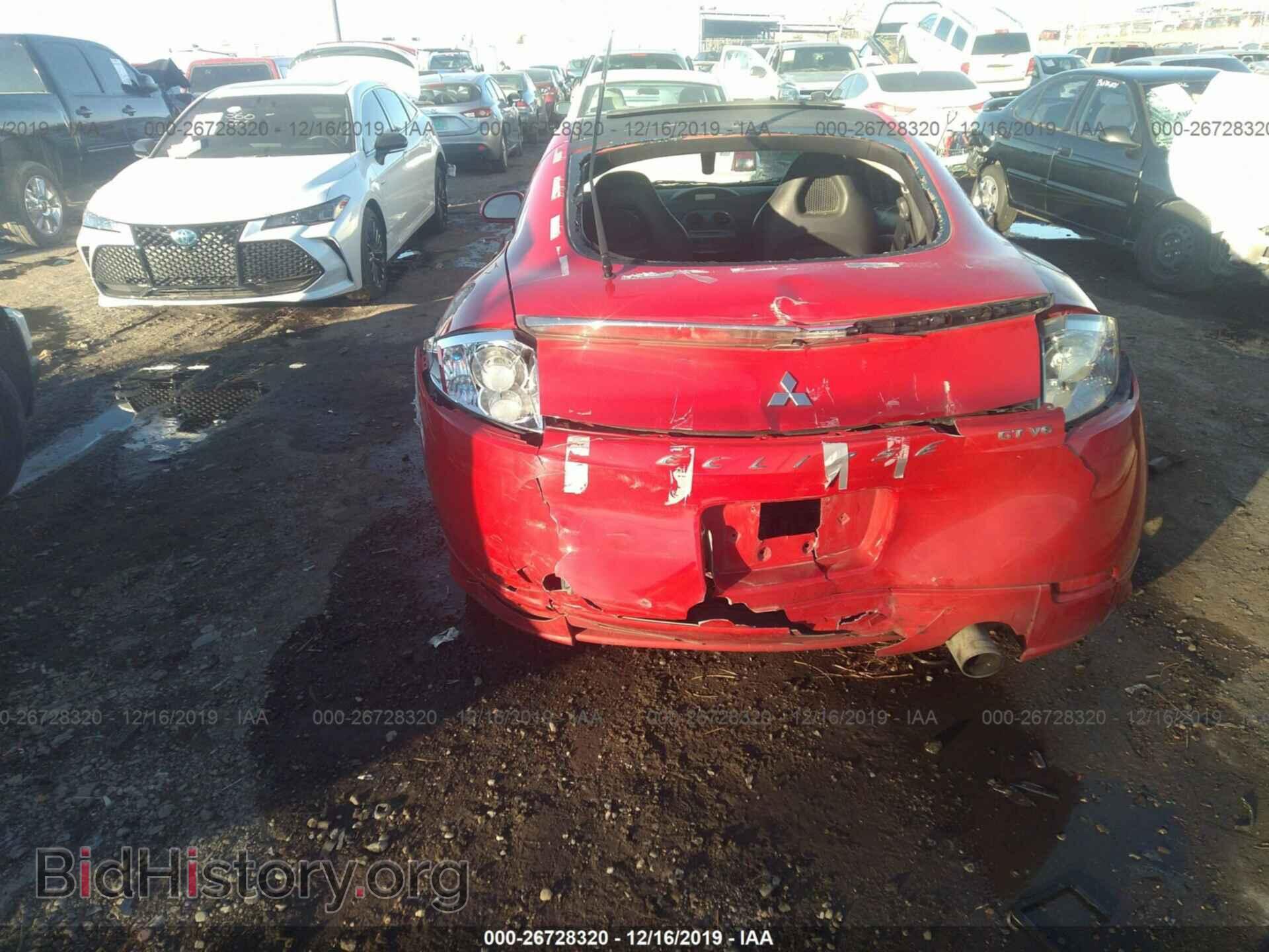 2006 Mitsubishi Eclipse - VIN: 4A3AK44T86E037154 - Фото 6