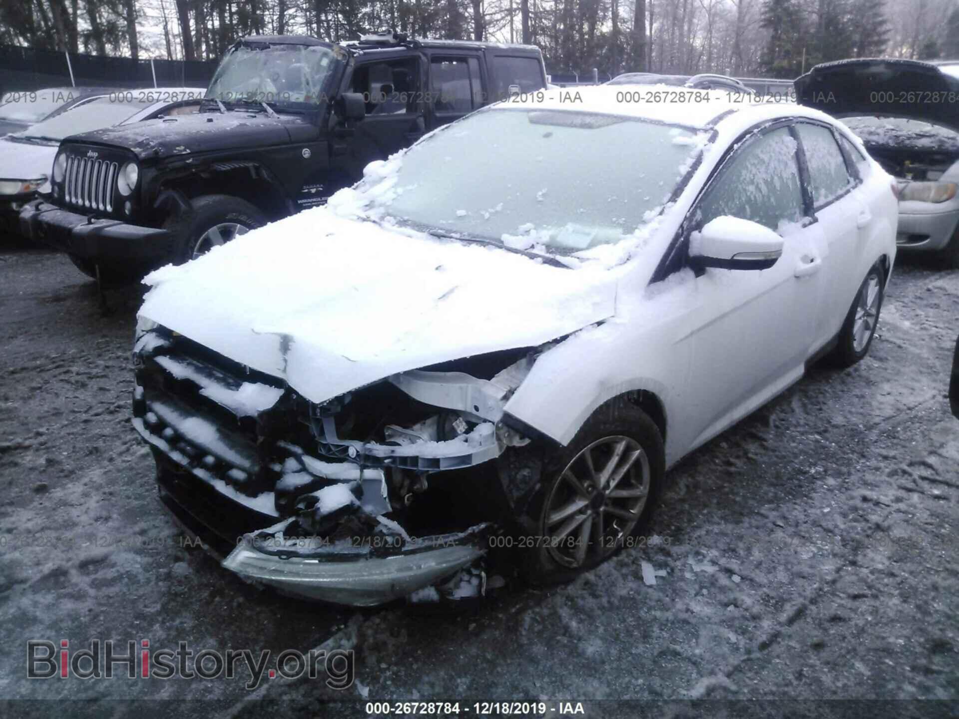 2016 FORD FOCUS - VIN: 1FADP3F25GL291598 - Фото 2