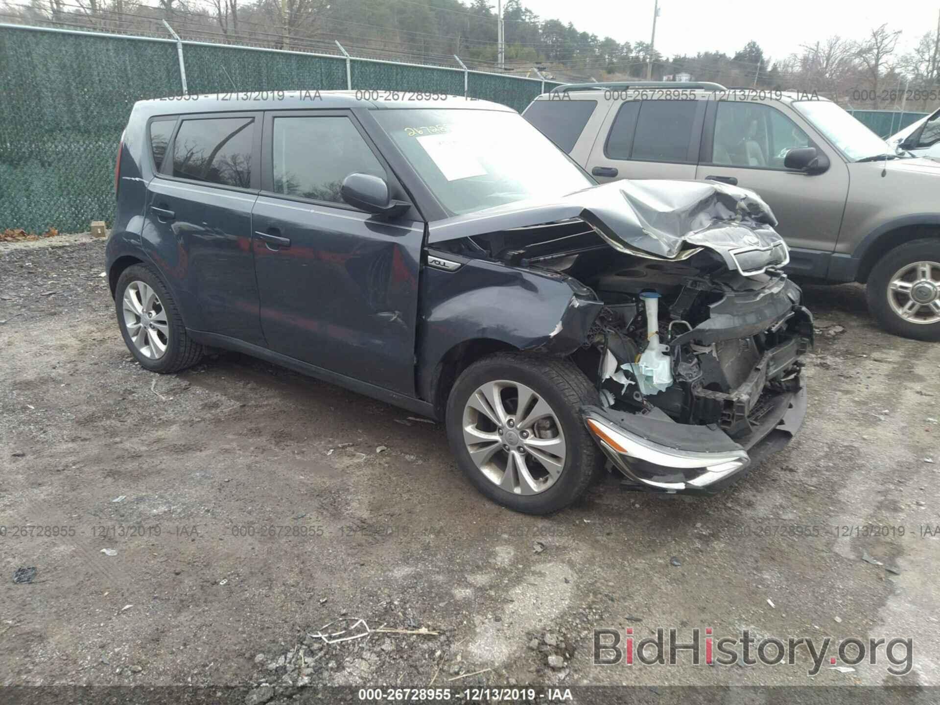 Photo KNDJP3A55G7337308 - KIA SOUL 2016