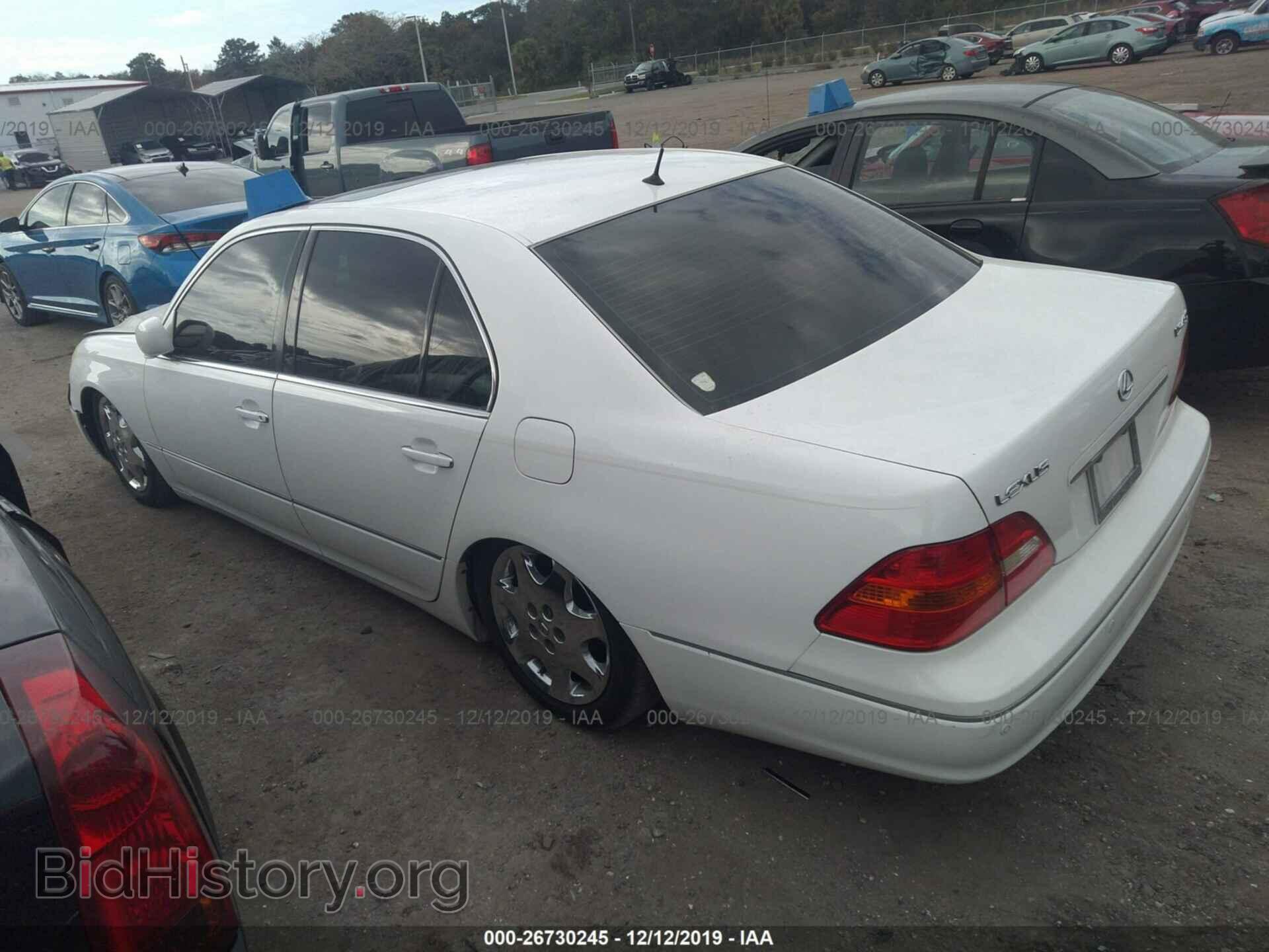 2001 Lexus LS - VIN: JTHBN30F310003085 - Фото 3