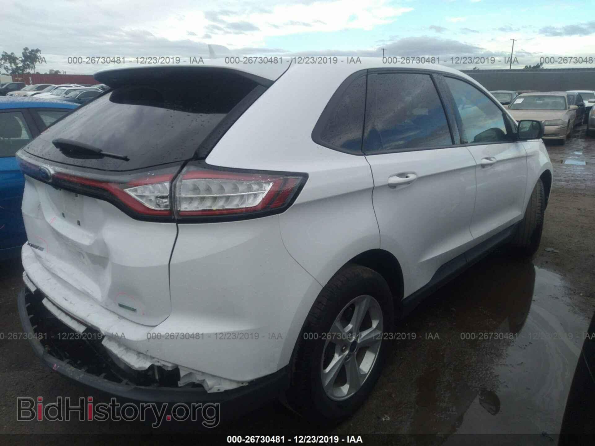 2016 FORD EDGE - VIN: 2FMPK3G95GBC52927 - Фото 4
