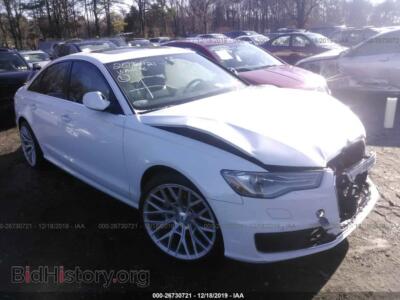 2016 Audi A6 Premium Plus, white — VIN WAUGFAFC7GN123700, IAAI