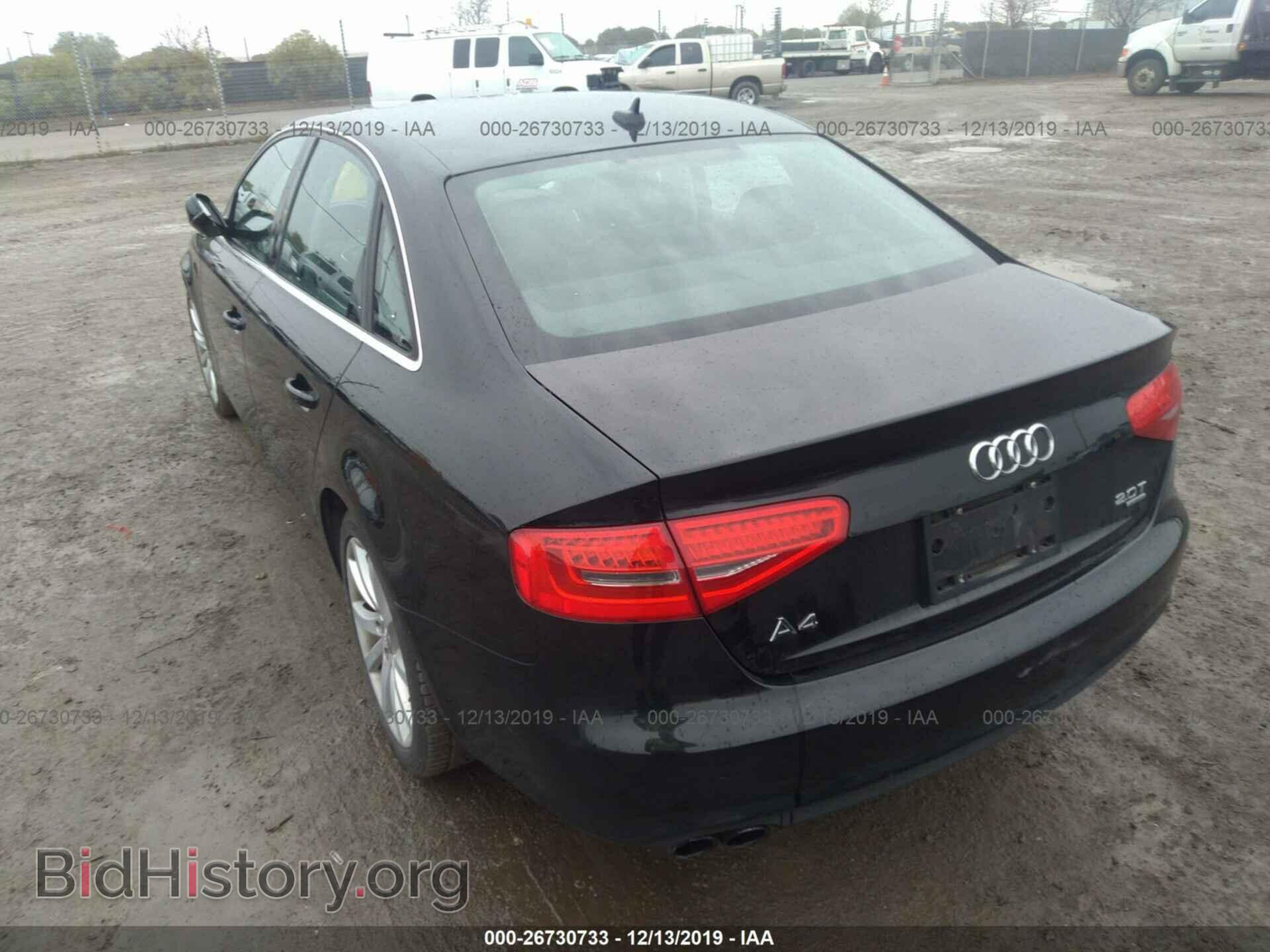 2013 AUDI A4 - VIN: WAUBFAFL7DN009069 - Фото 3