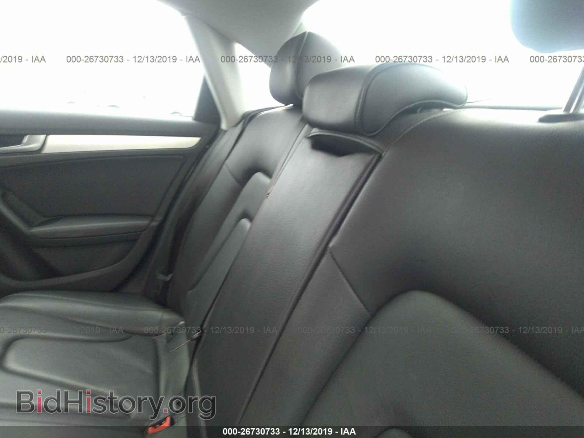 2013 AUDI A4 - VIN: WAUBFAFL7DN009069 - Фото 8