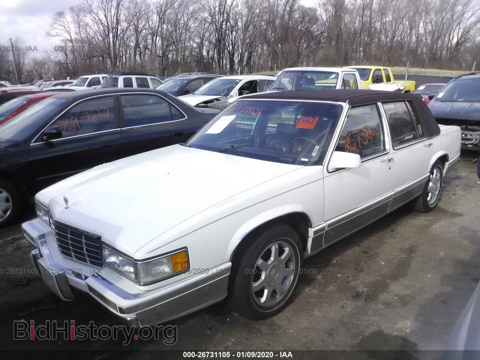 1992 CADILLAC DEVILLE - VIN: 1G6CD53B6N4258845 - Photo 2
