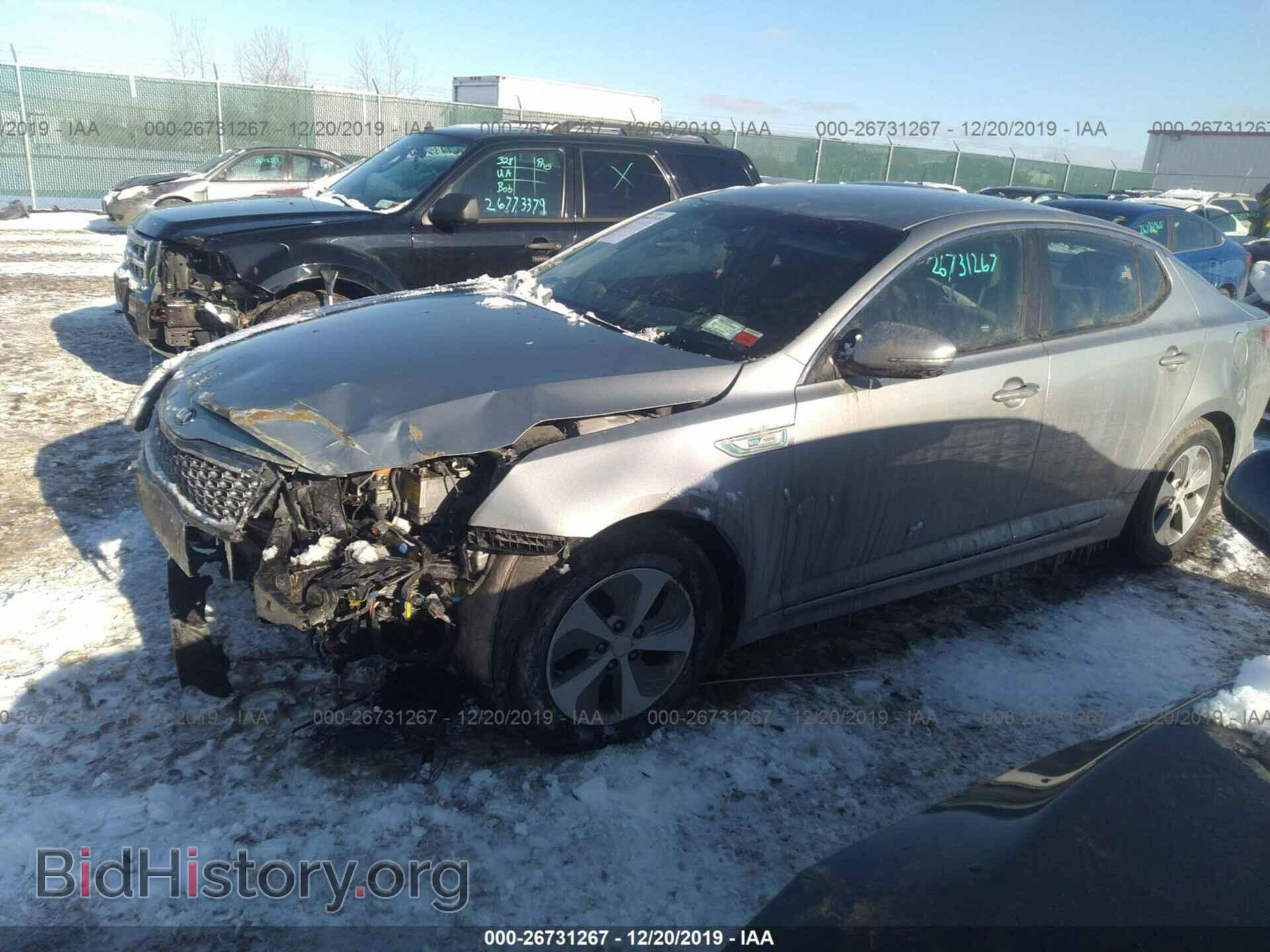 2015 KIA OPTIMA - VIN: KNAGM4AD2F5077537 - Фото 2