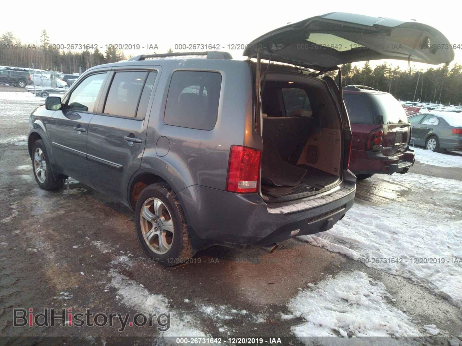 2012 HONDA PILOT - VIN: 5FNYF4H50CB058317 - Photo 3
