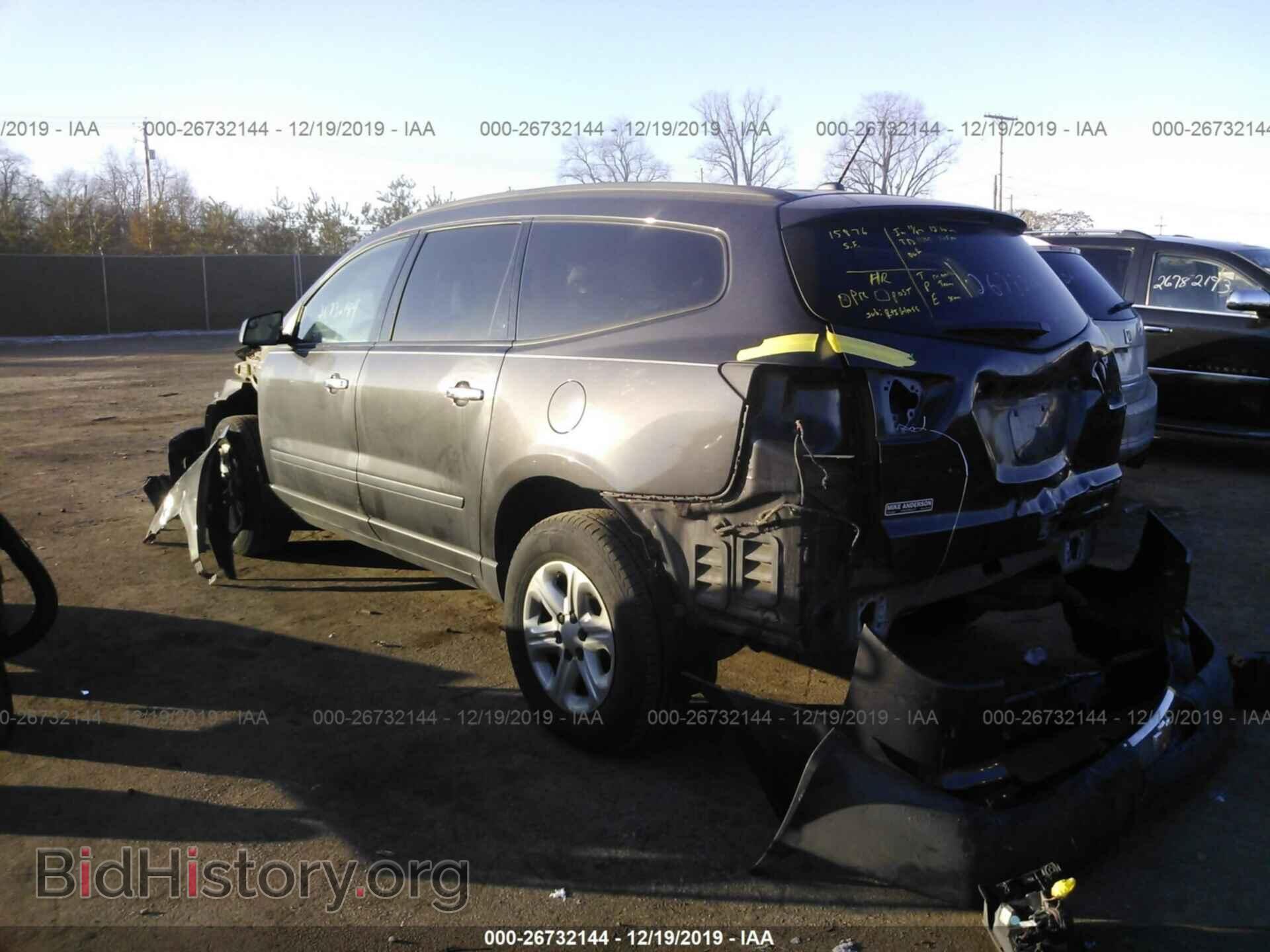 2013 CHEVROLET TRAVERSE - VIN: 1GNKRFED4DJ142453 - Фото 3