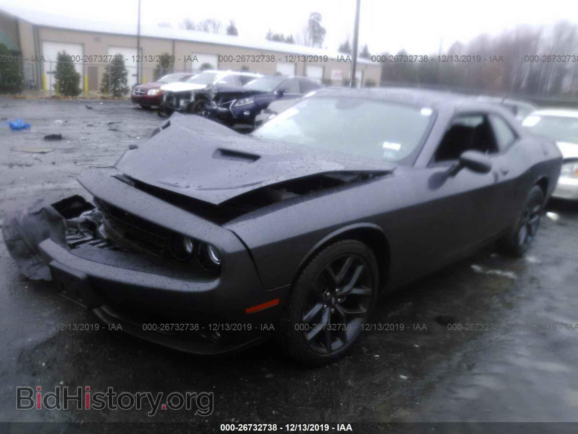 2019 DODGE CHALLENGER - VIN: 2C3CDZAG9KH614596 - Фото 2