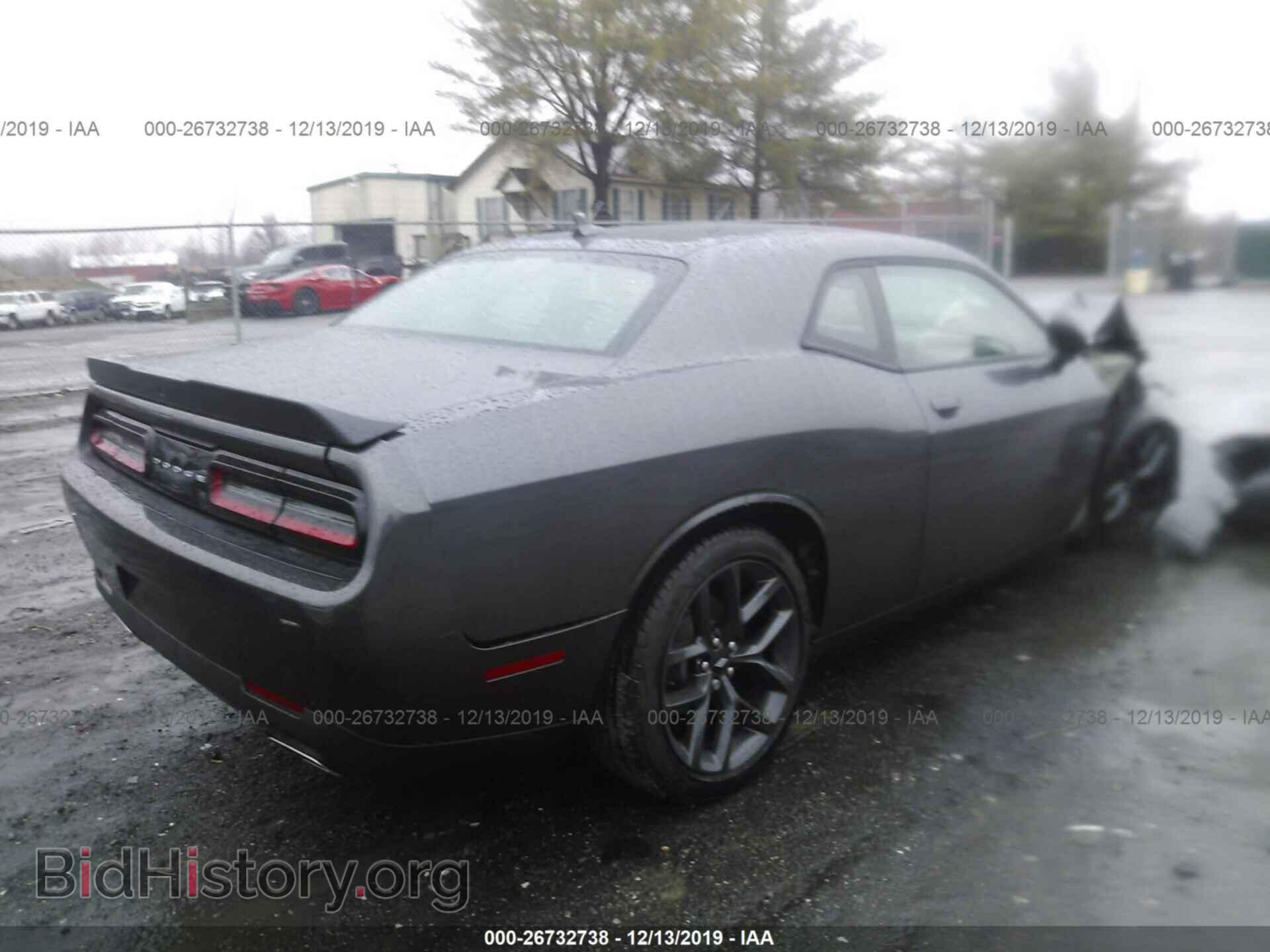 2019 DODGE CHALLENGER - VIN: 2C3CDZAG9KH614596 - Фото 4